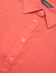 Lauren Ralph Lauren - Linen Dolman-Sleeve Shirt - lininiai marškiniai - canyon orange - 5