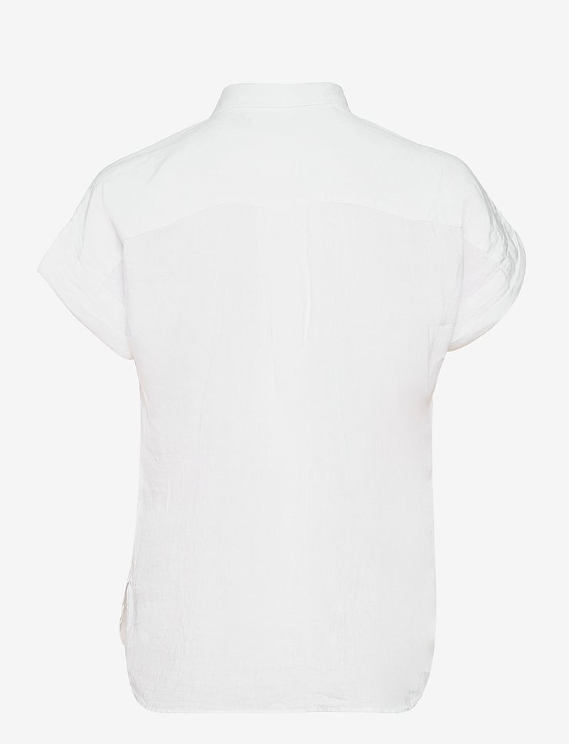 Lauren Ralph Lauren - Relaxed Fit Linen Short-Sleeve Shirt - leinenhemden - white - 2