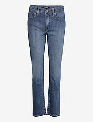 Lauren Ralph Lauren - Mid-Rise Straight Jean - straight jeans - ocean blue wash d - 1