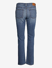 Lauren Ralph Lauren - Mid-Rise Straight Jean - straight jeans - ocean blue wash d - 2