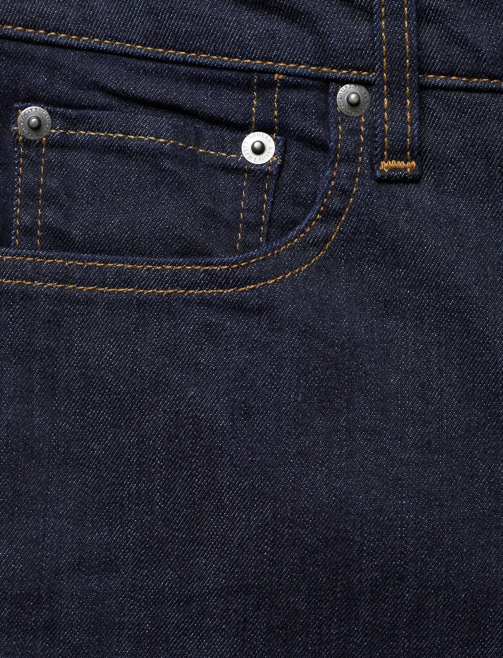 Lauren Ralph Lauren - Mid-Rise Straight Jean - dark rinse wash d - 4