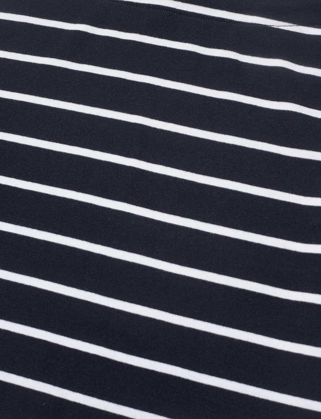 Lauren Ralph Lauren - Striped Stretch Cotton Boatneck Tee - t-shirts - lauren navy/white - 3