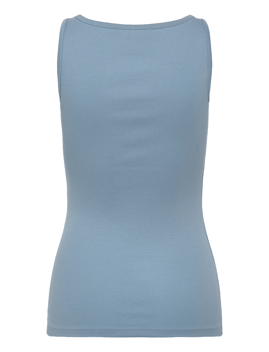 Lauren Ralph Lauren - Stretch Cotton Tank Top - Ärmellose tops - blue note - 2