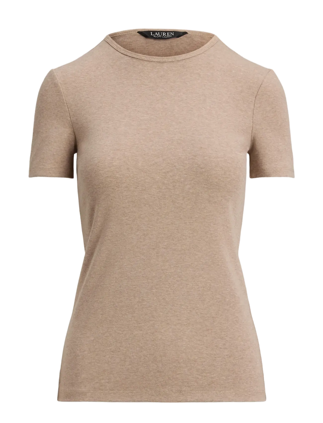 Stretch Cotton Crewneck Tee - ADIRONDACK HEATHE