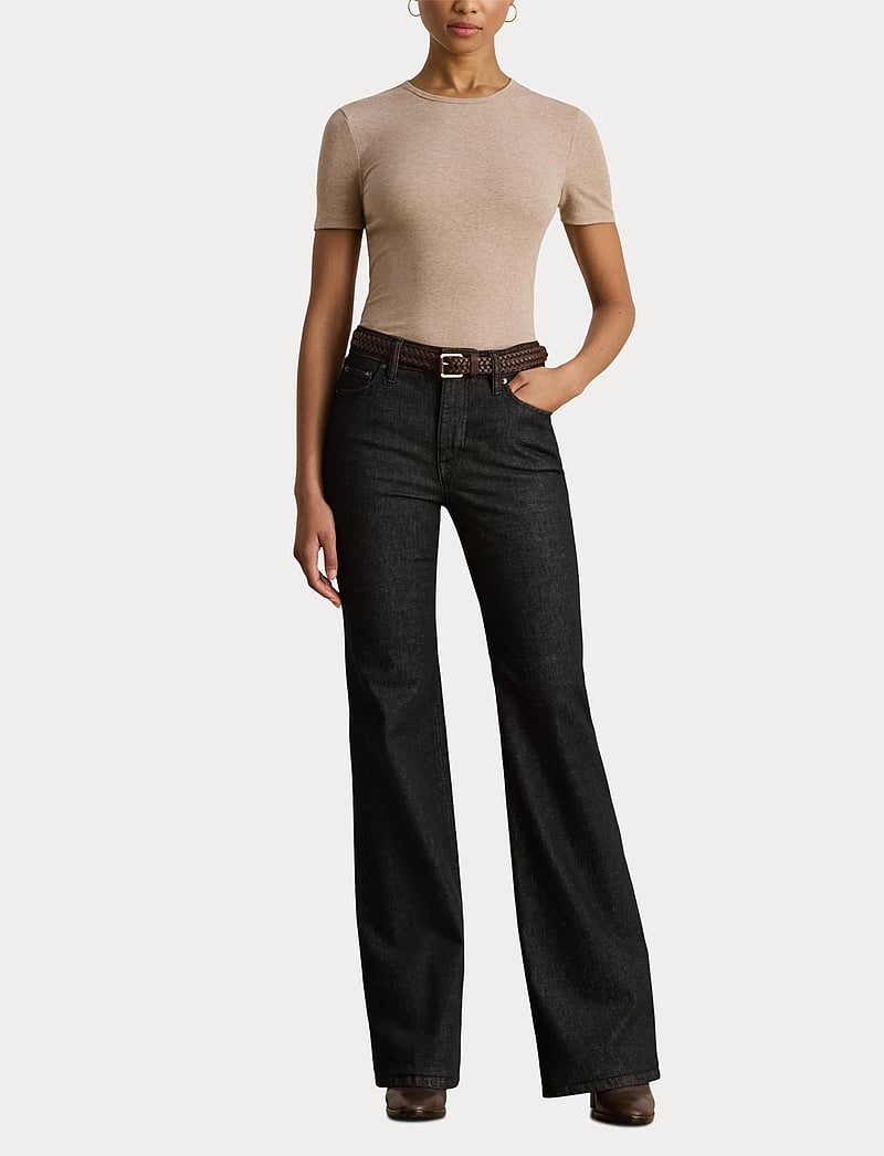 Lauren Ralph Lauren - Stretch Cotton Crewneck Tee - t-särgid - adirondack heathe - 4