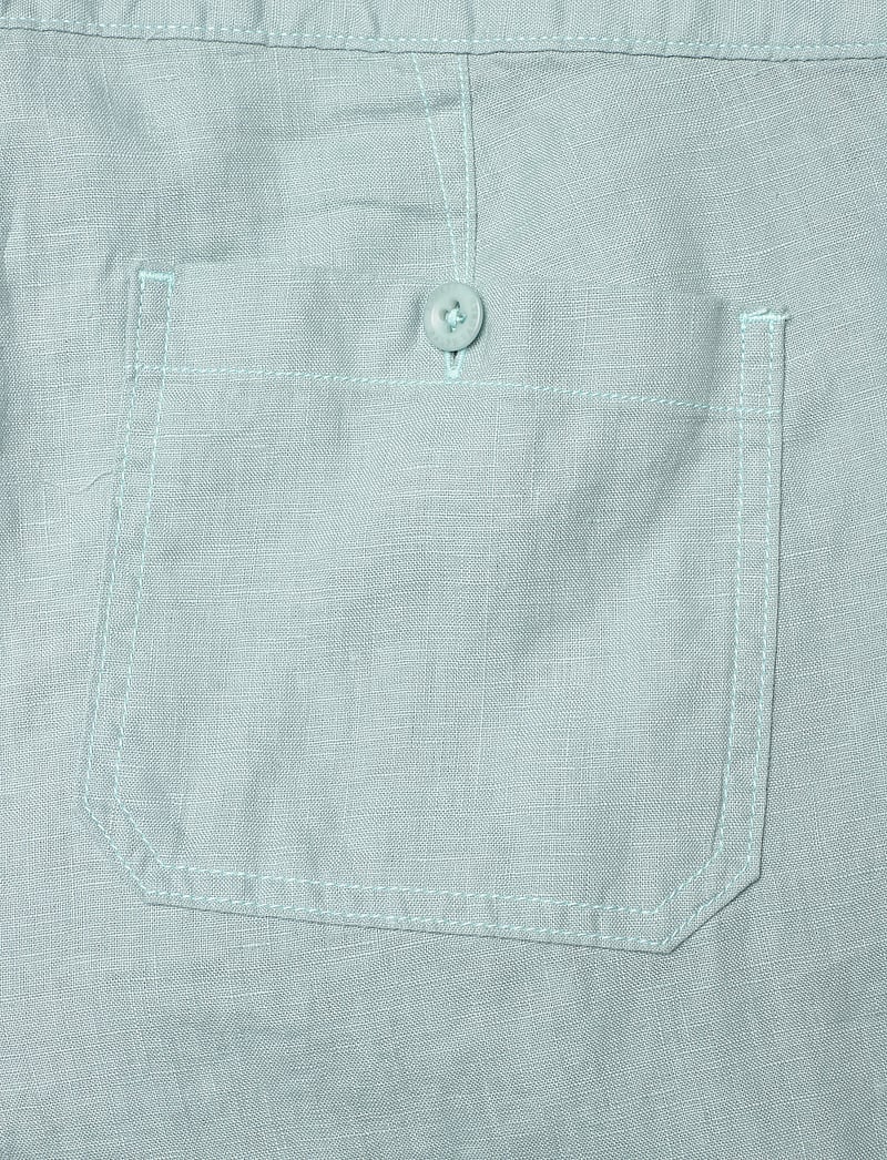 Lauren Ralph Lauren - Linen Wide-Leg Pant - leinenhosen - aqua pearl - 4
