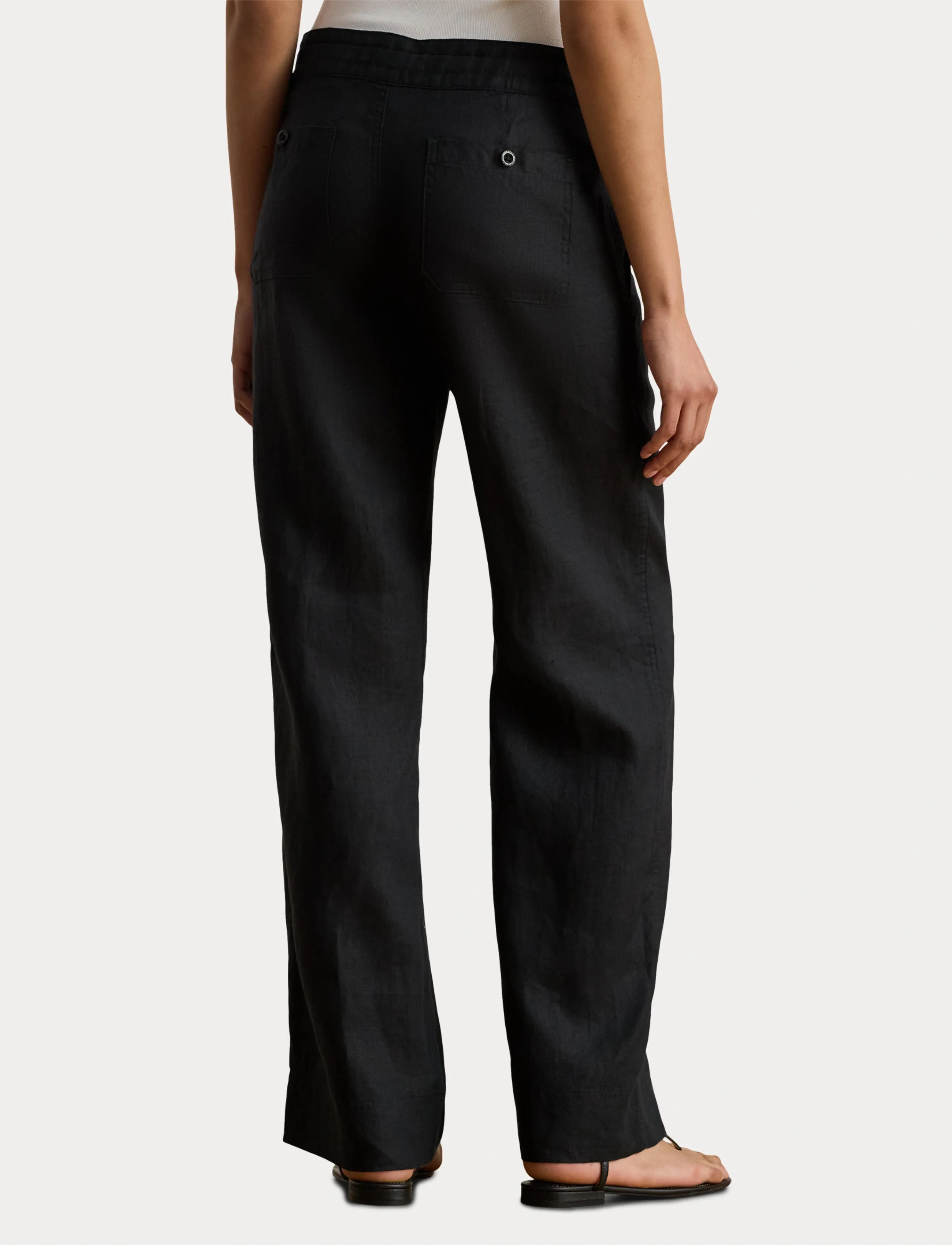 Lauren Ralph Lauren Linen Wide-leg Pant (RAF200735136) - Linen