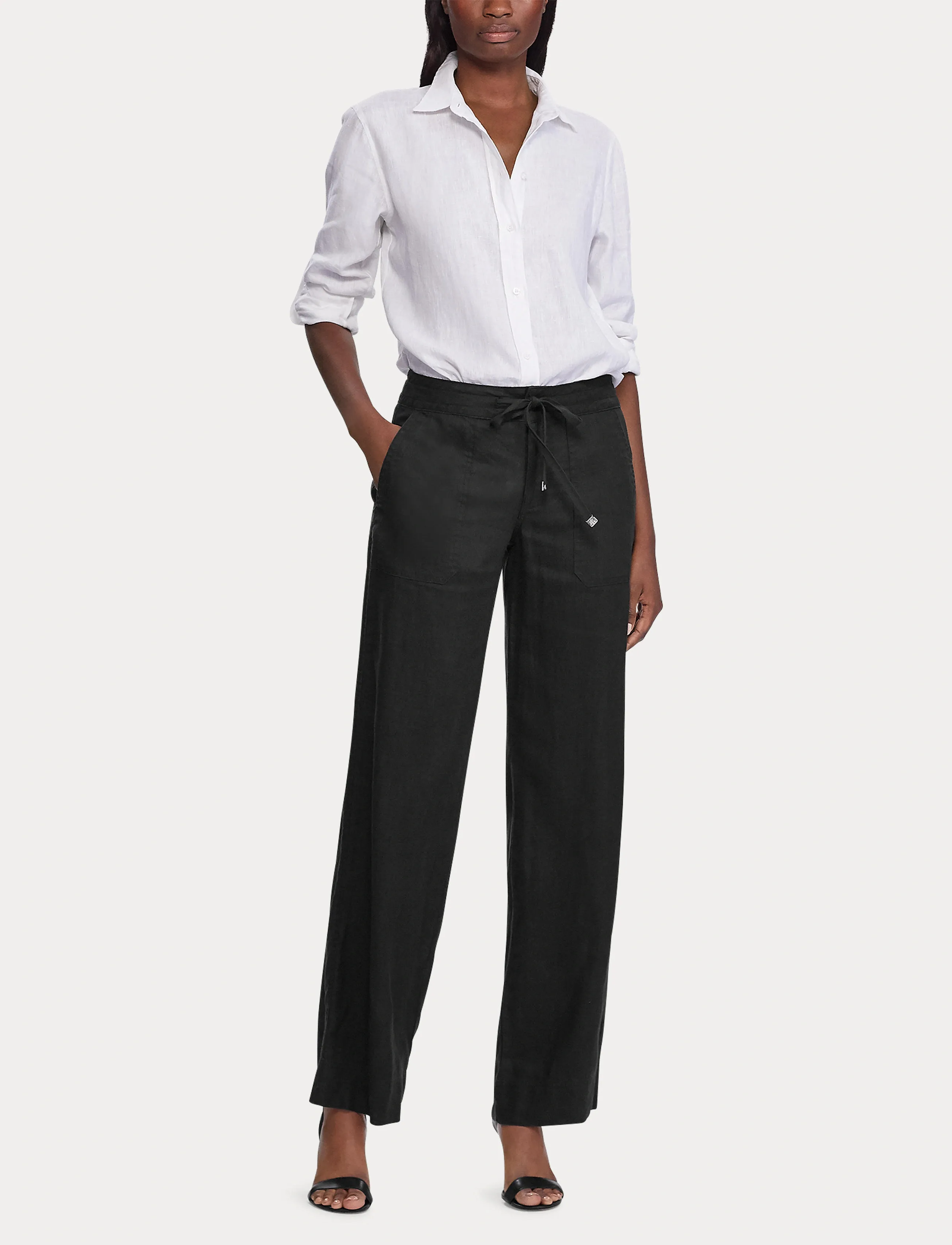 Lauren Ralph Lauren Linen Wide-leg Pant (RAF200735136) - Linen