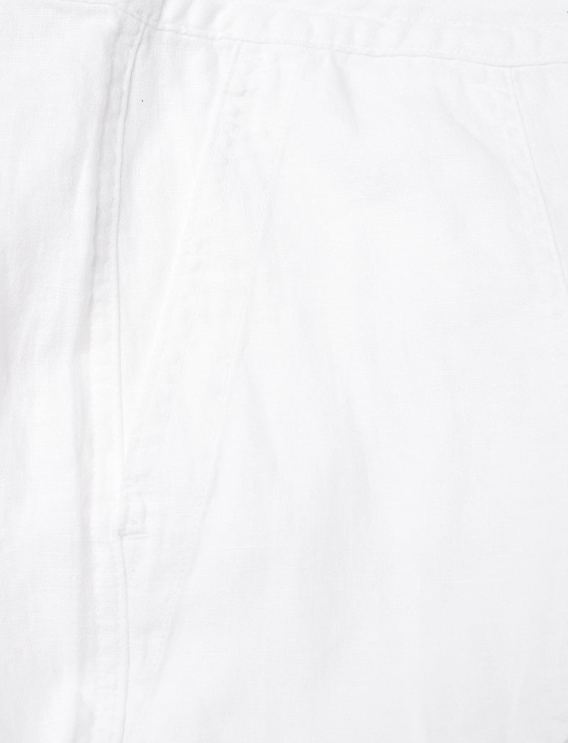 Lauren Ralph Lauren - CLASSIC LINEN-PANT - hørbukser - white - 2
