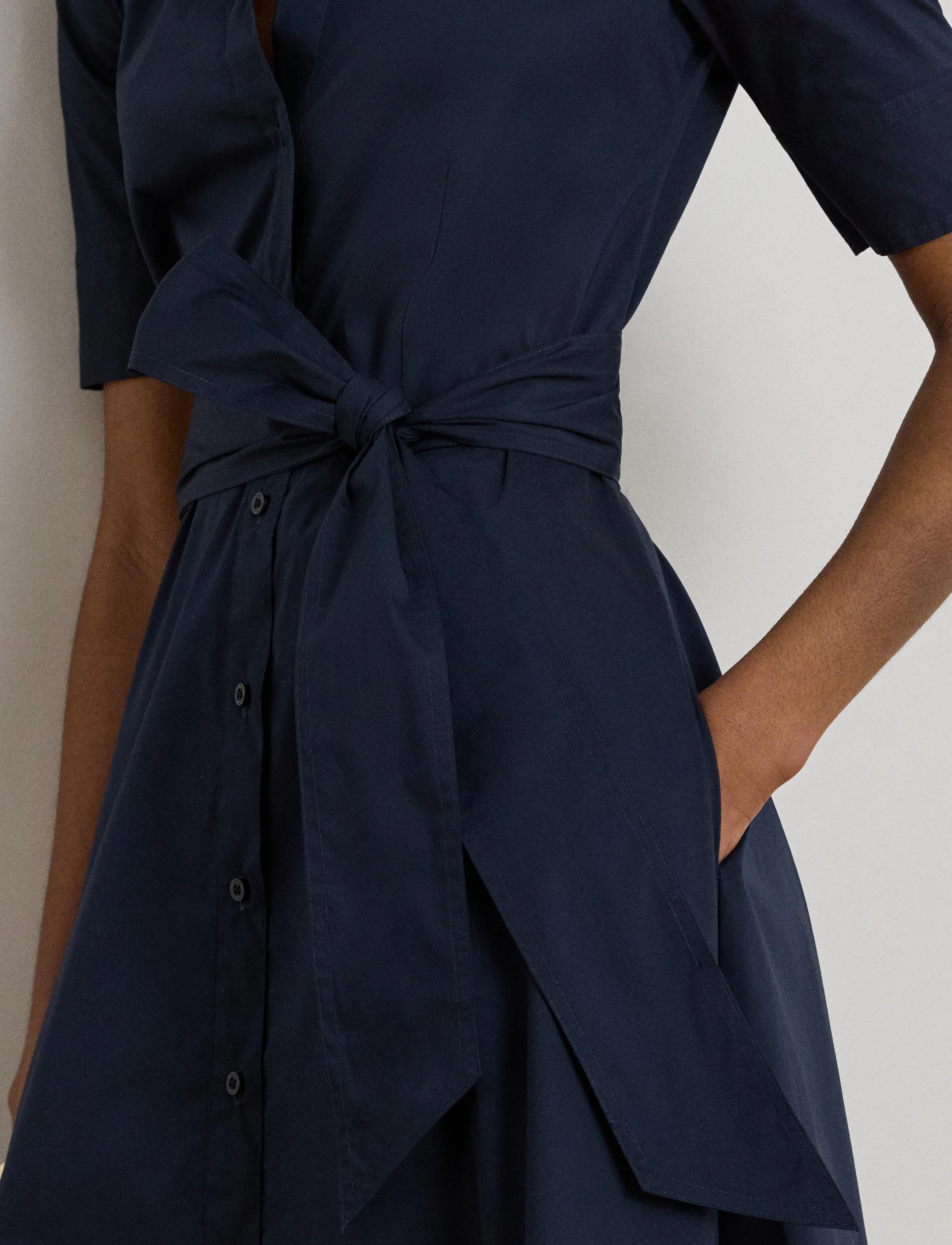 Silky Strtch Cotton-Dress 3