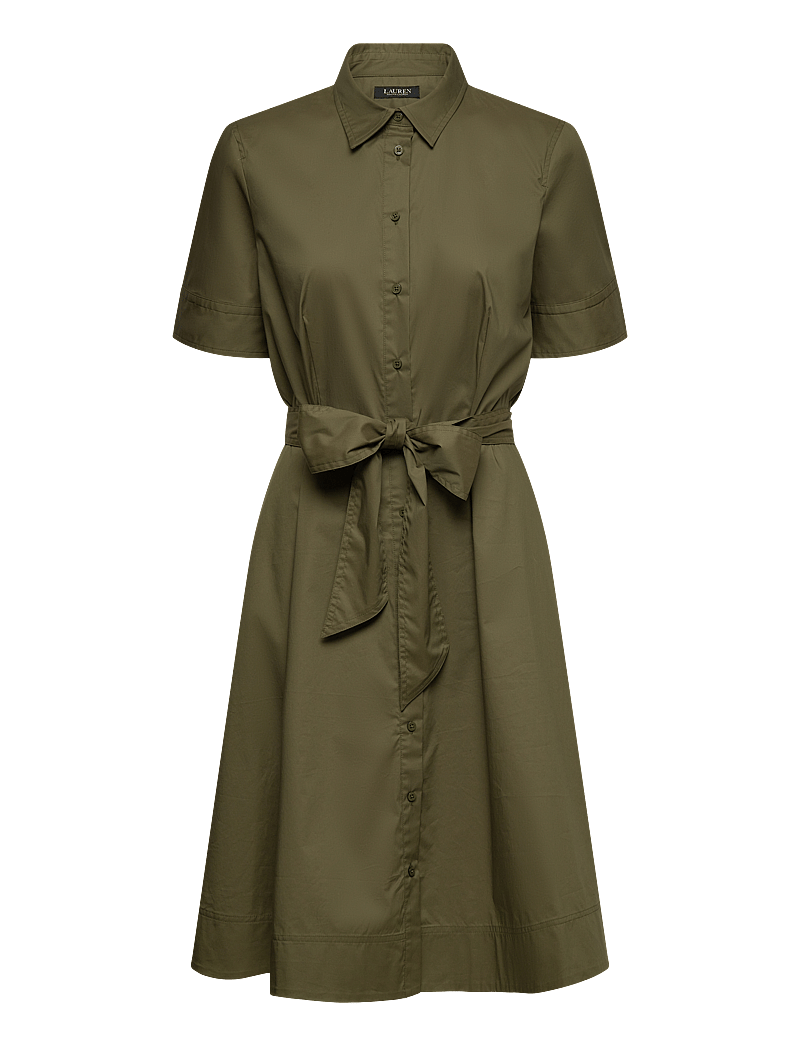 Lauren Ralph Lauren Belted Cotton-blend Shirtdress (RAF200748950) Midi dresses