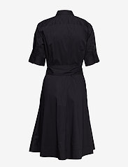 Lauren Ralph Lauren - Belted Cotton-Blend Shirtdress - marškinių tipo suknelės - polo black - 1