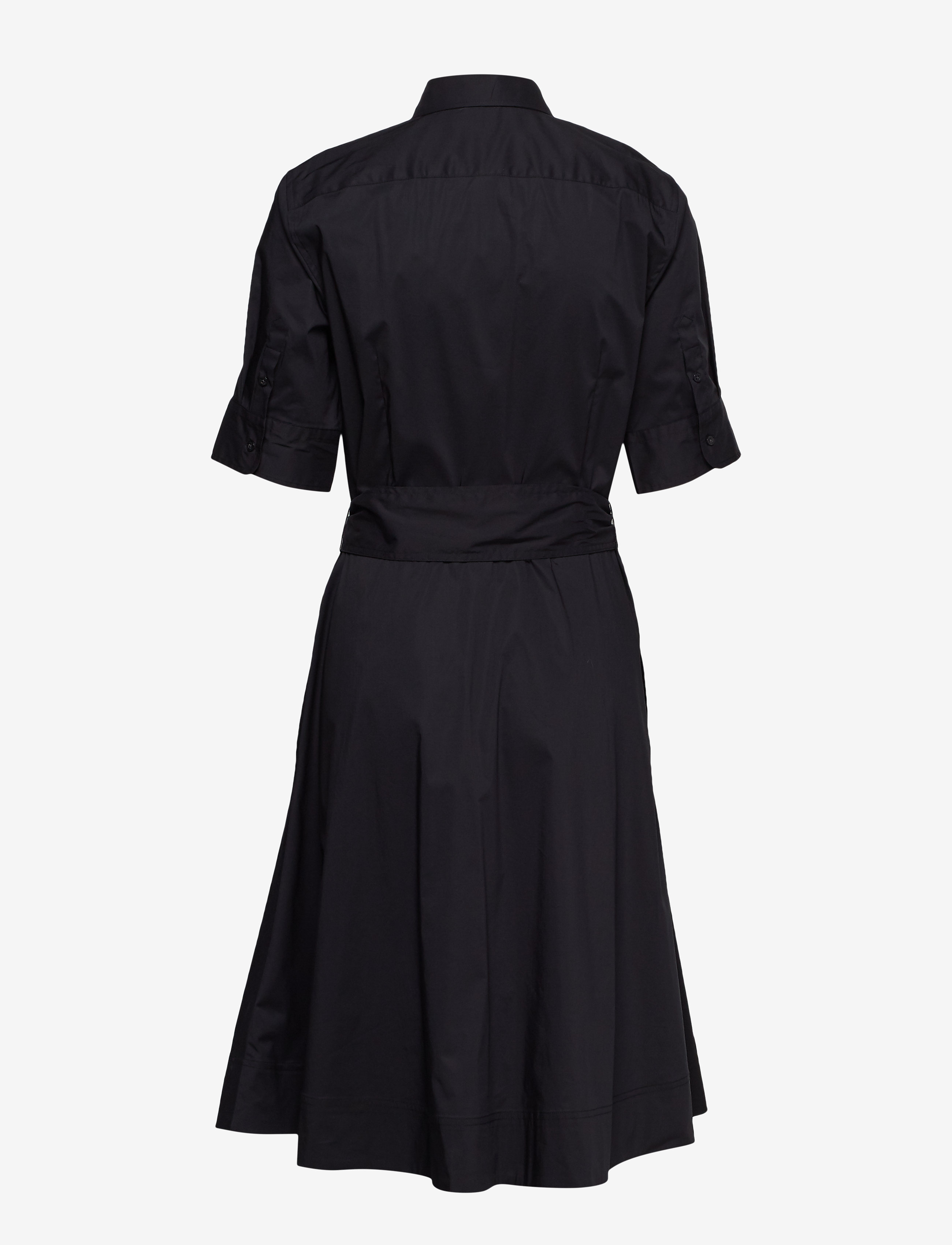 Lauren Ralph Lauren - SILKY STRTCH COTTON-DRESS - skjortekjoler - polo black - 2