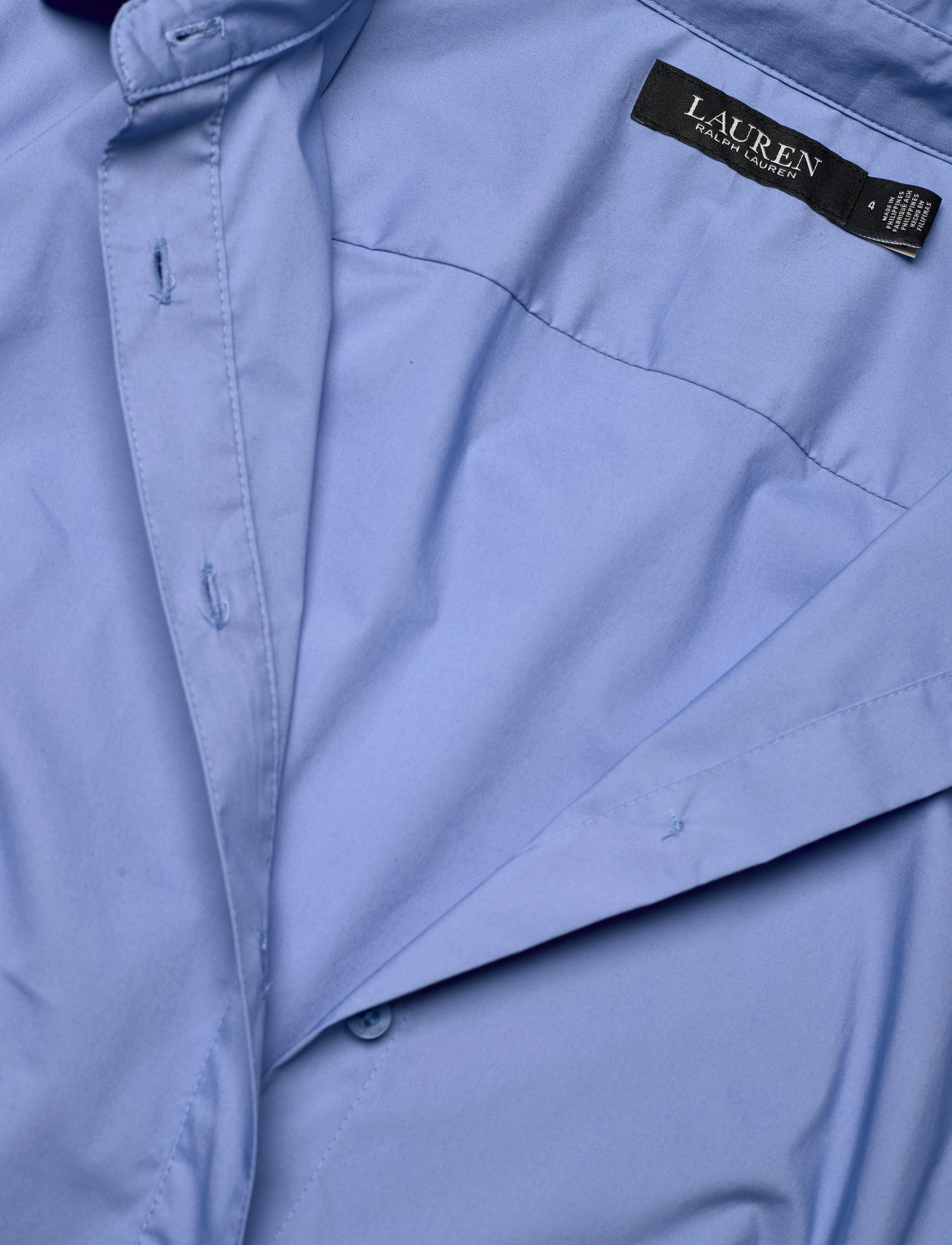 Lauren Ralph Lauren - SILKY STRTCH COTTON-DRESS - sky blue - 2