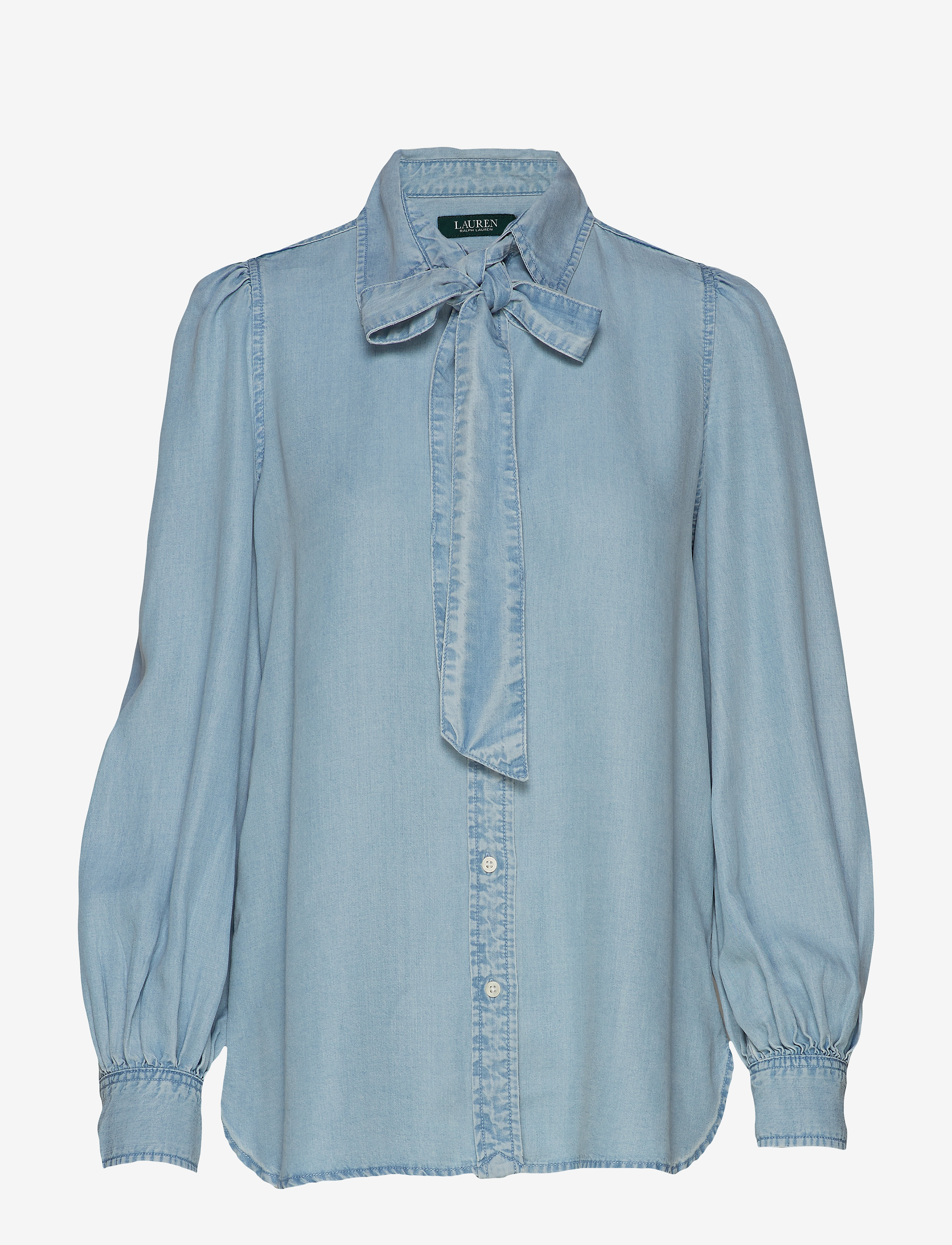 Lauren Ralph Lauren - SFT LT WT INDG TNCL-SHIRT - pale blue wash - 0
