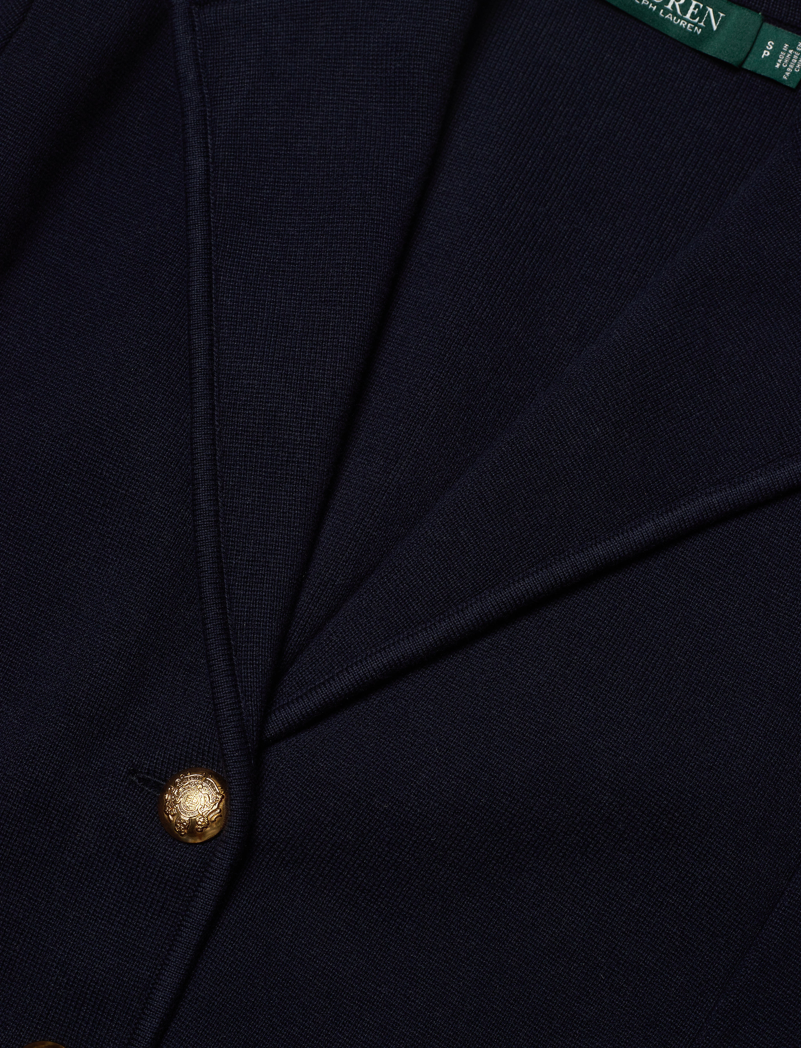 Lauren Ralph Lauren - Combed Cotton Blazer - lauren navy - 2