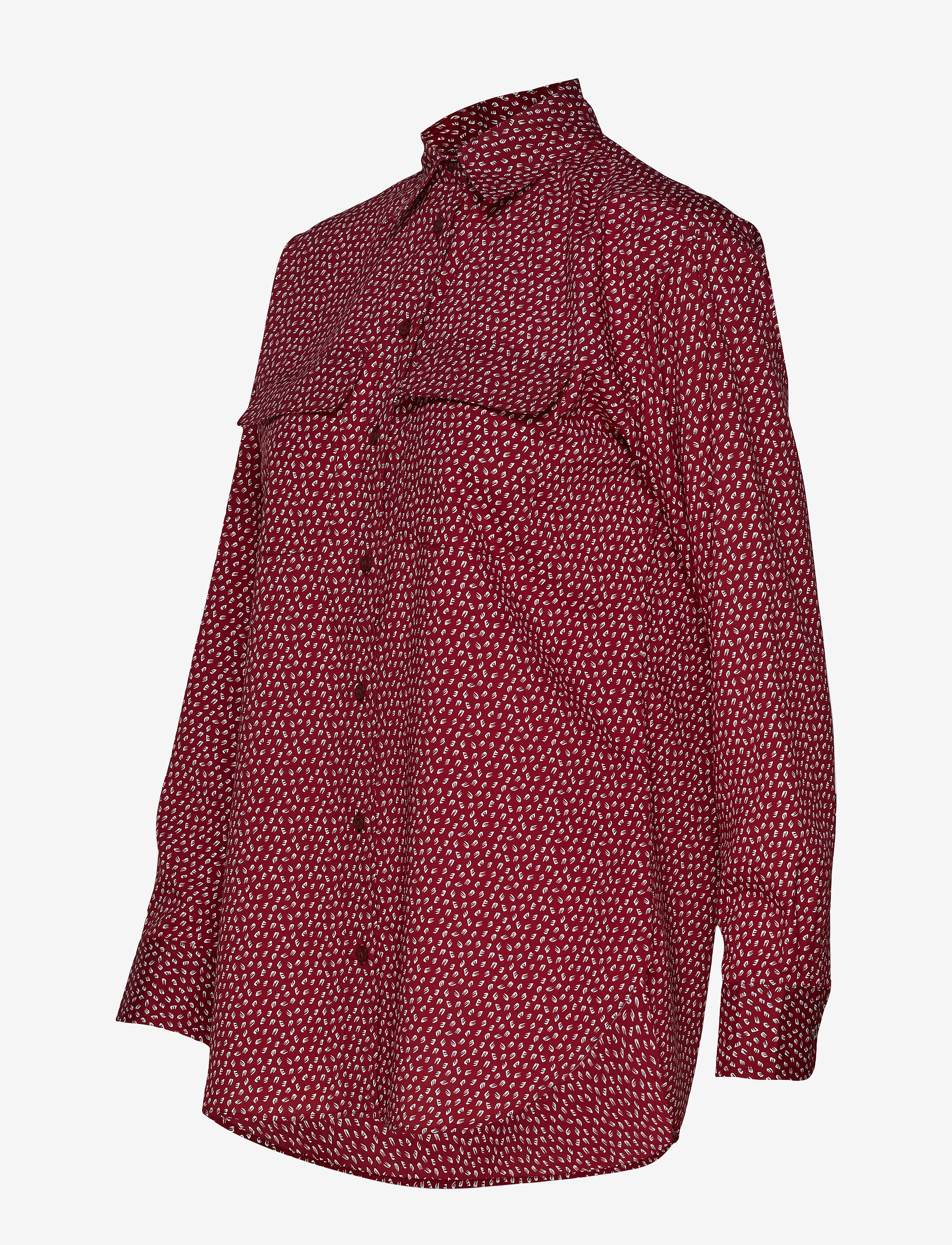 Lauren Ralph Lauren - POLY CDC-LSL-SHT - dark raspberry mu - 2