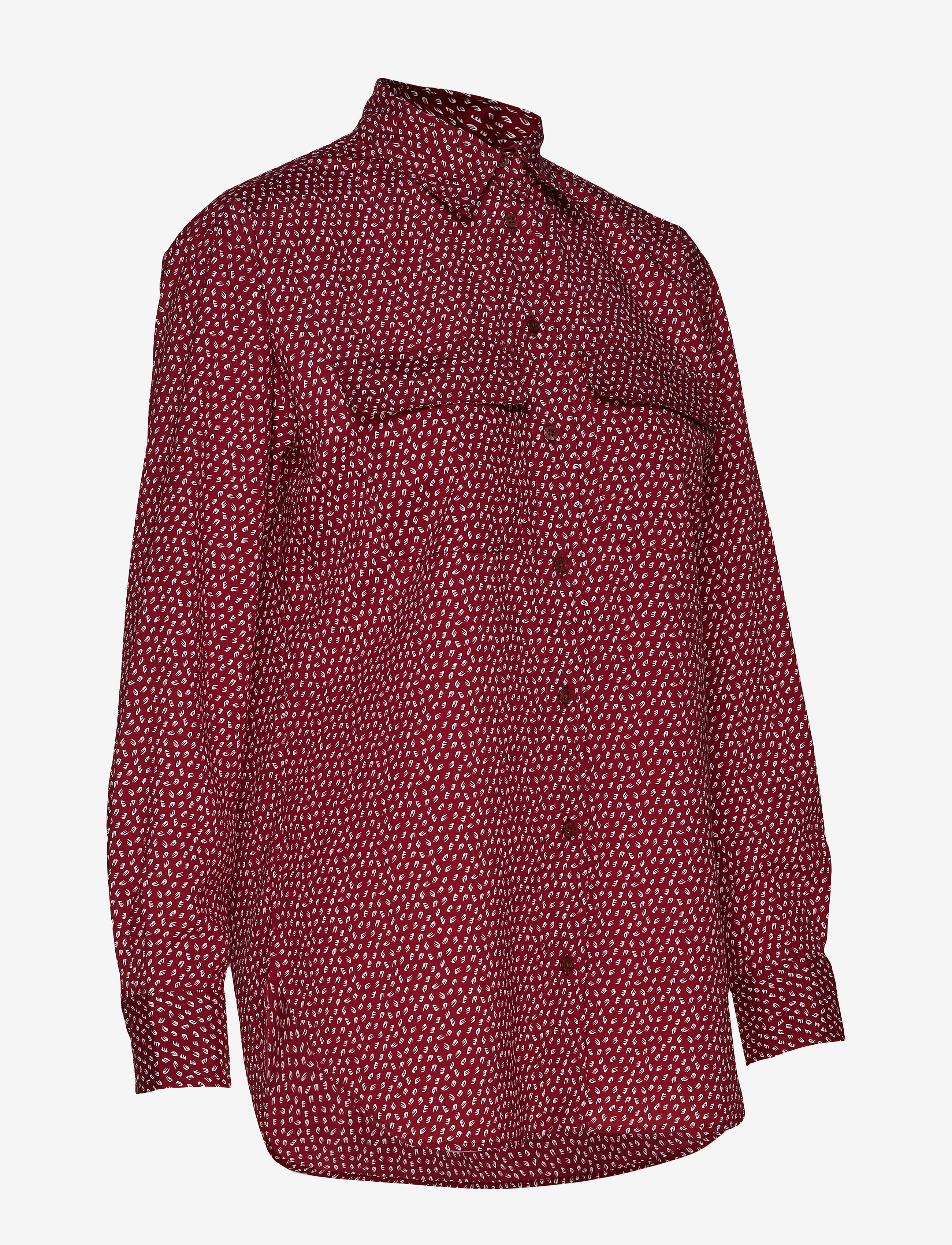 Lauren Ralph Lauren - POLY CDC-LSL-SHT - dark raspberry mu - 3