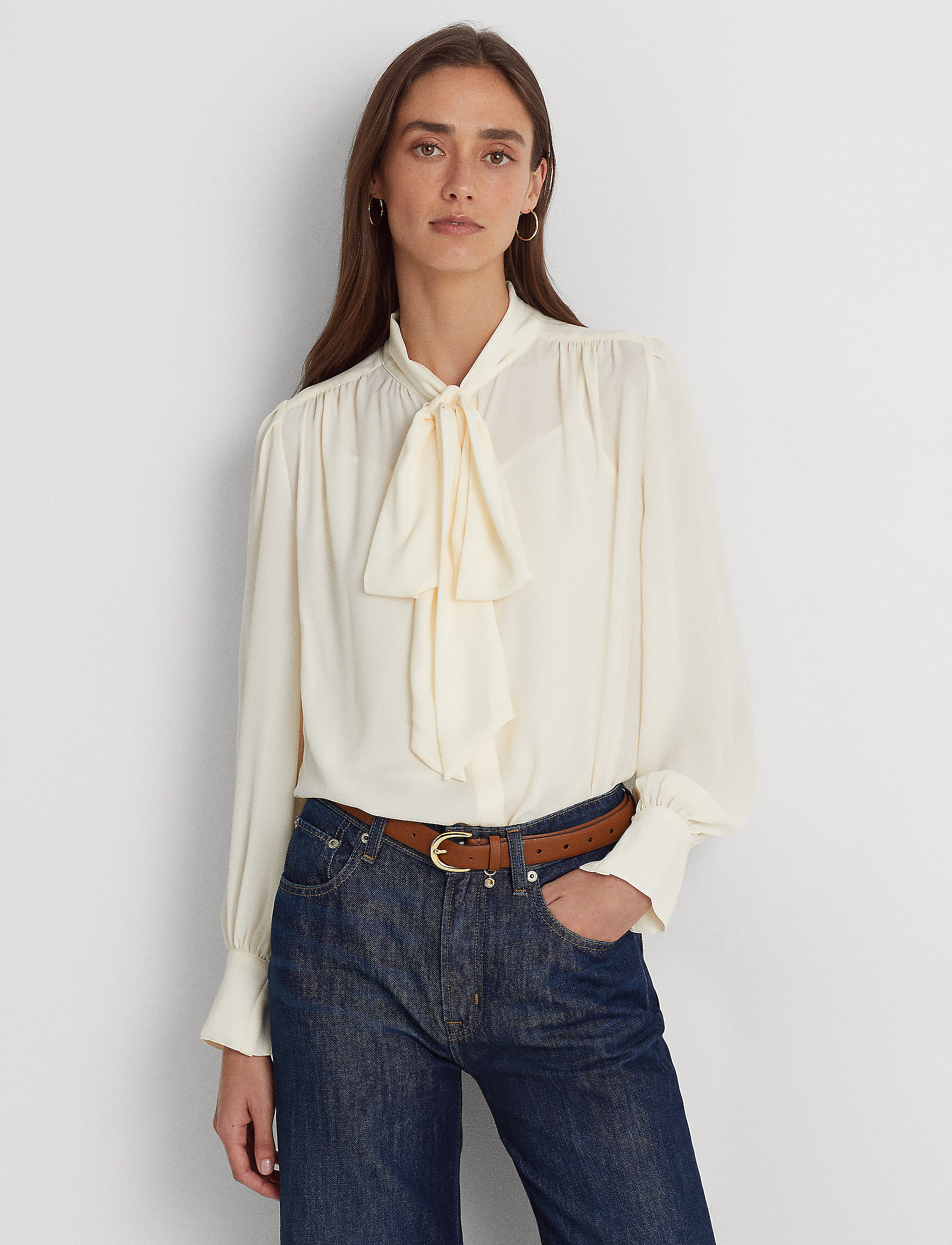 Lauren Ralph Lauren - Long-Sleeve Shirt - mascarpone cream - 3