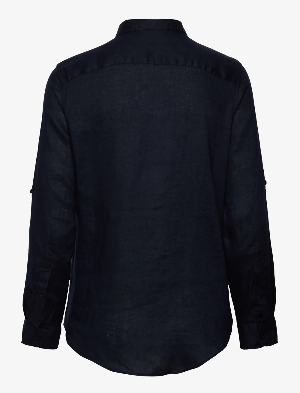 Lauren Ralph Lauren - Relaxed Fit Linen Roll Tab–Sleeve Shirt - linneskjortor - lauren navy - 2