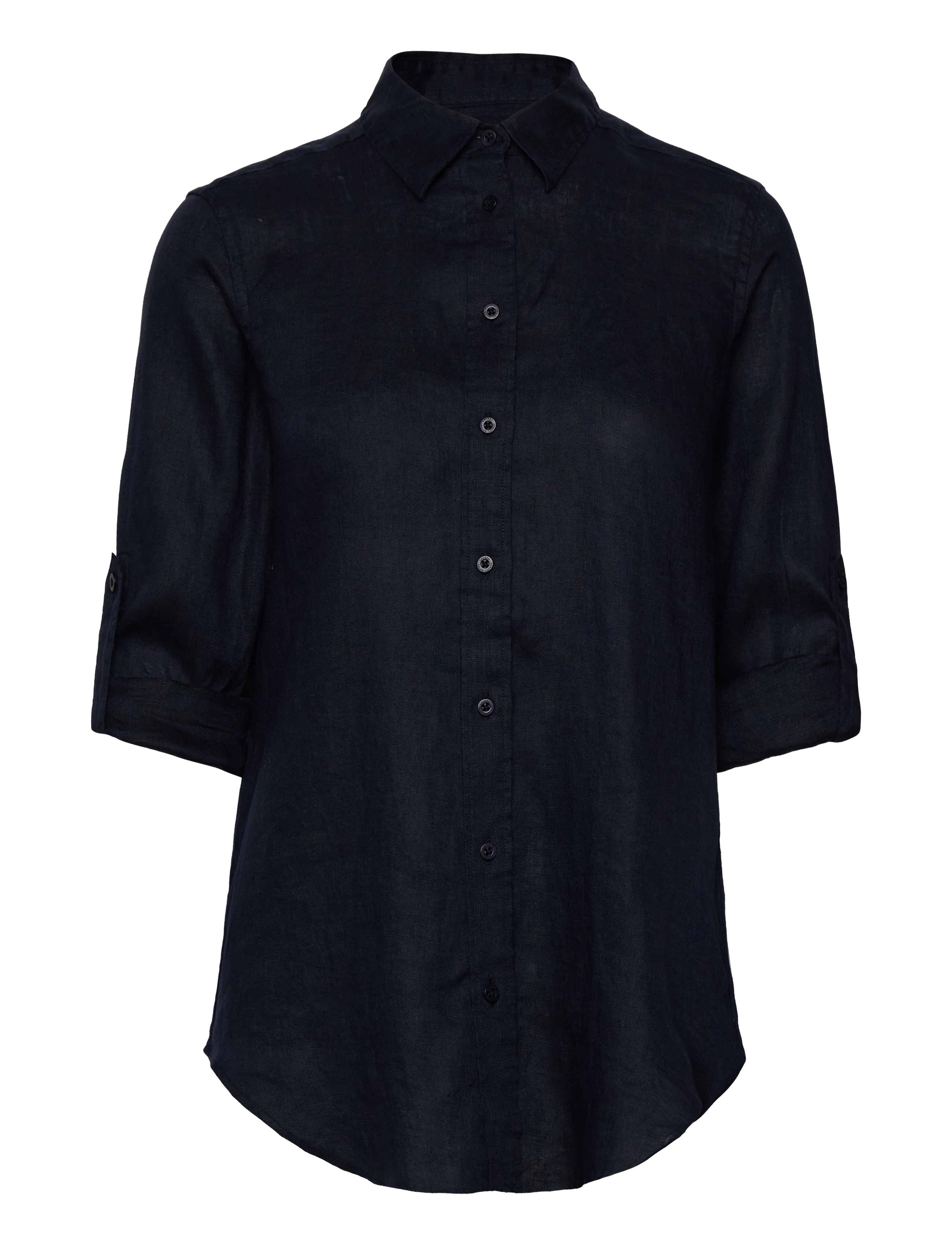 Lauren Ralph Lauren - Relaxed Fit Linen Shirt - leinenhemden - lauren navy - 3