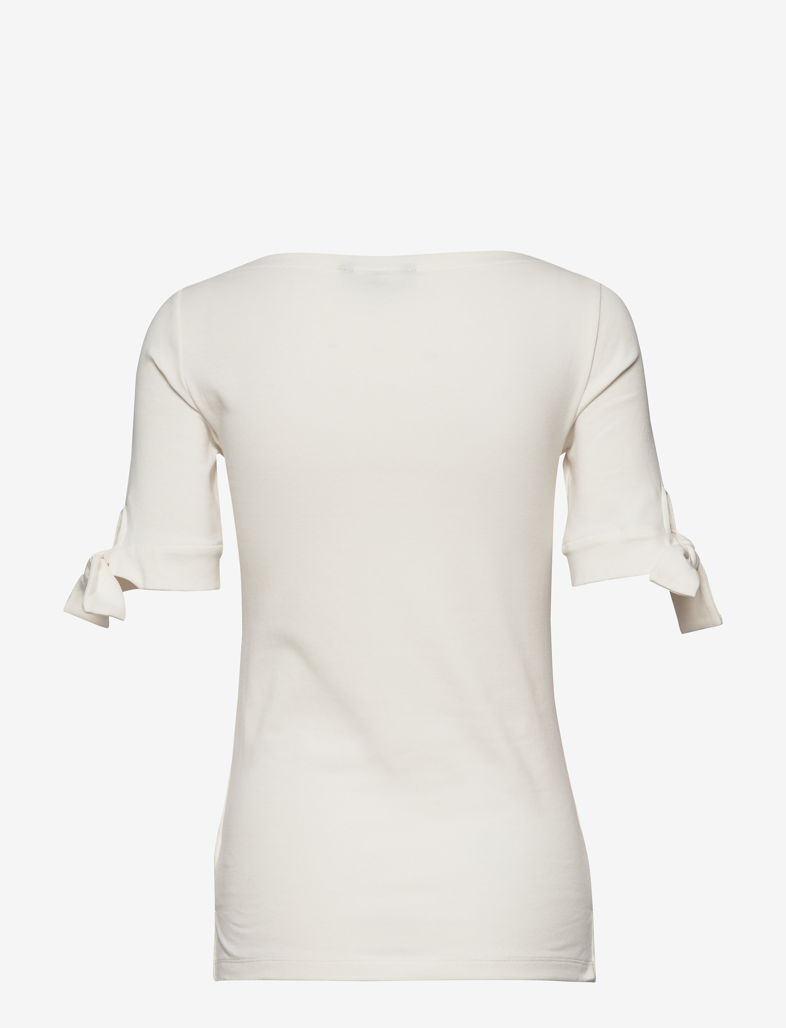 Lauren Ralph Lauren - Tie-Sleeve Blouse - mascarpone cream - 1