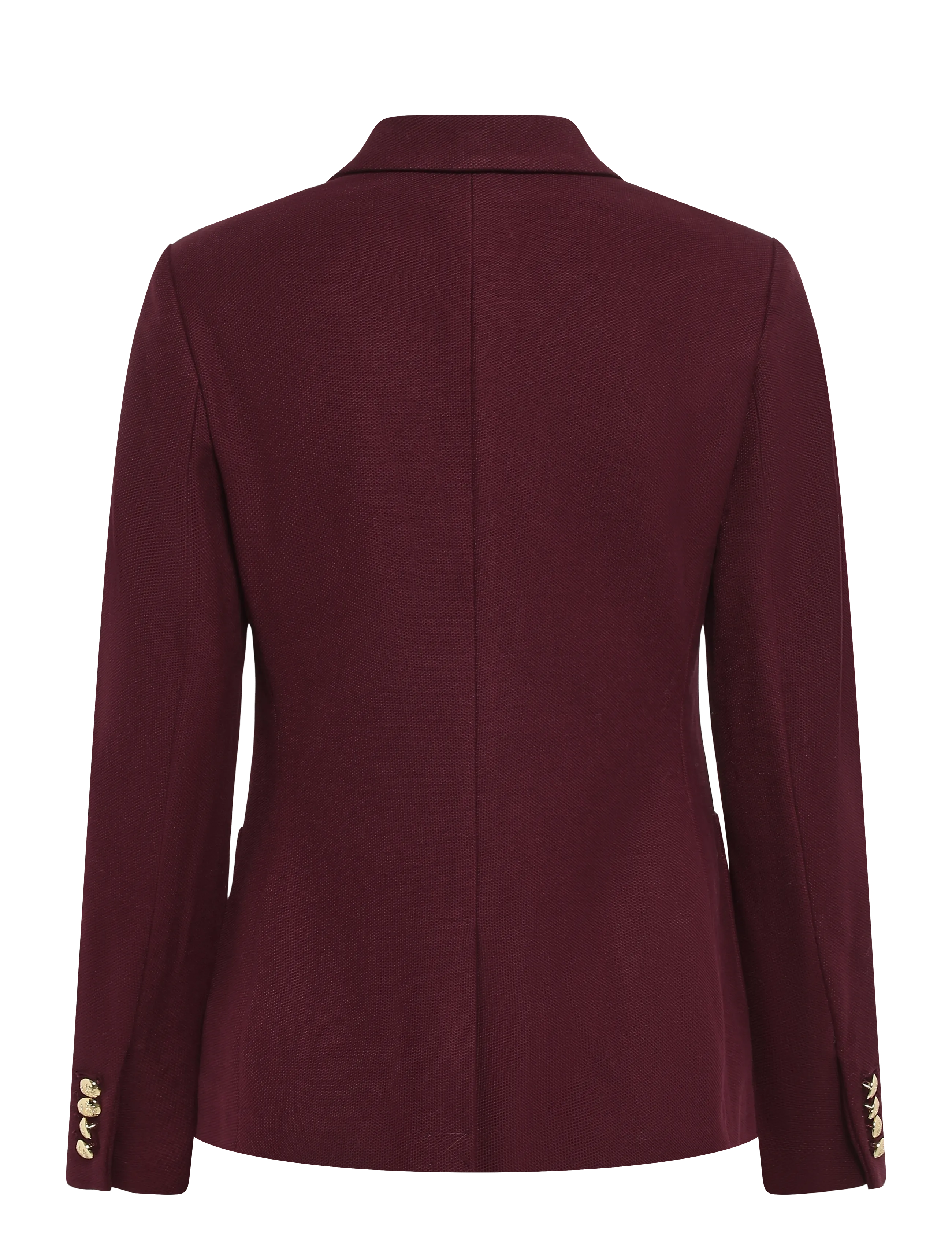 Lauren Ralph Lauren - Bullion Jacquard Blazer - einreihige blazer - dark garnet - 3