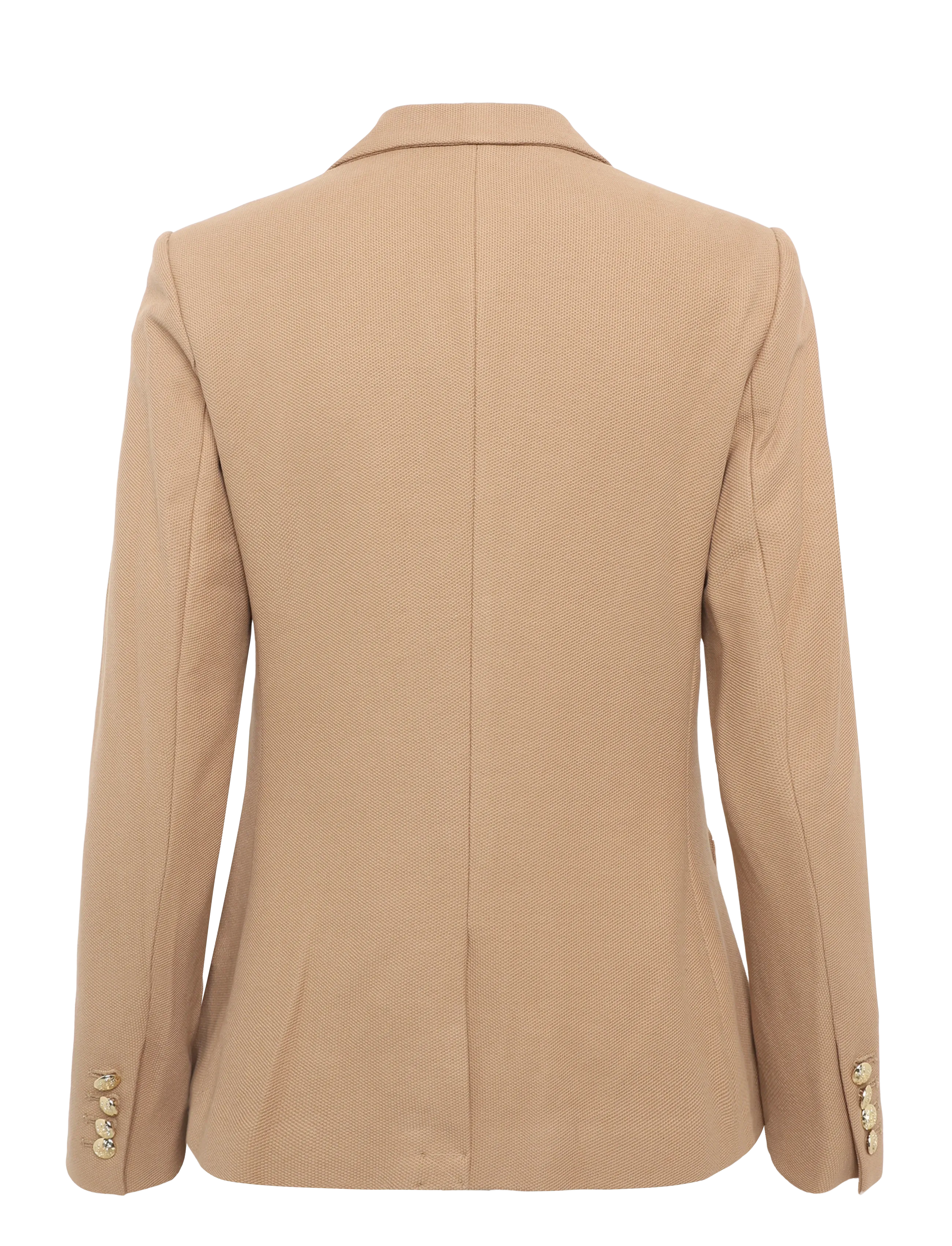 Lauren Ralph Lauren - Bullion Jacquard Blazer - enkeltradede blazere - lauren camel - 2