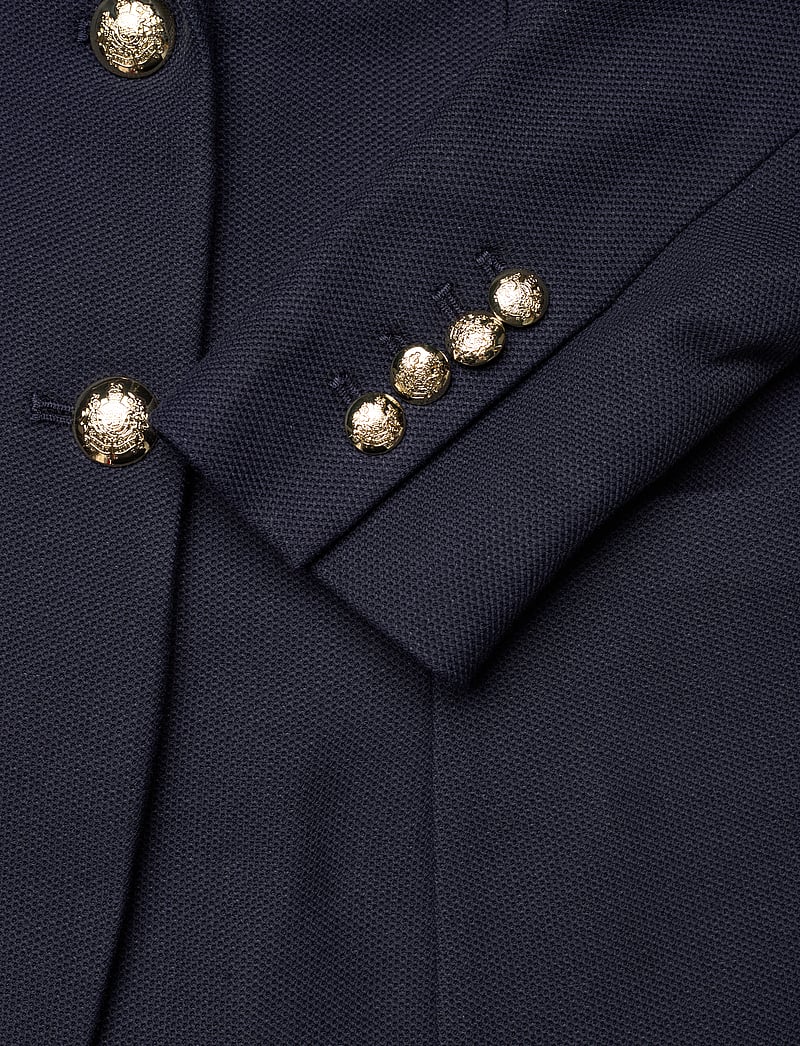 Lauren Ralph Lauren - Bullion Jacquard Blazer - enkelknäppta kavajer - lauren navy - 4