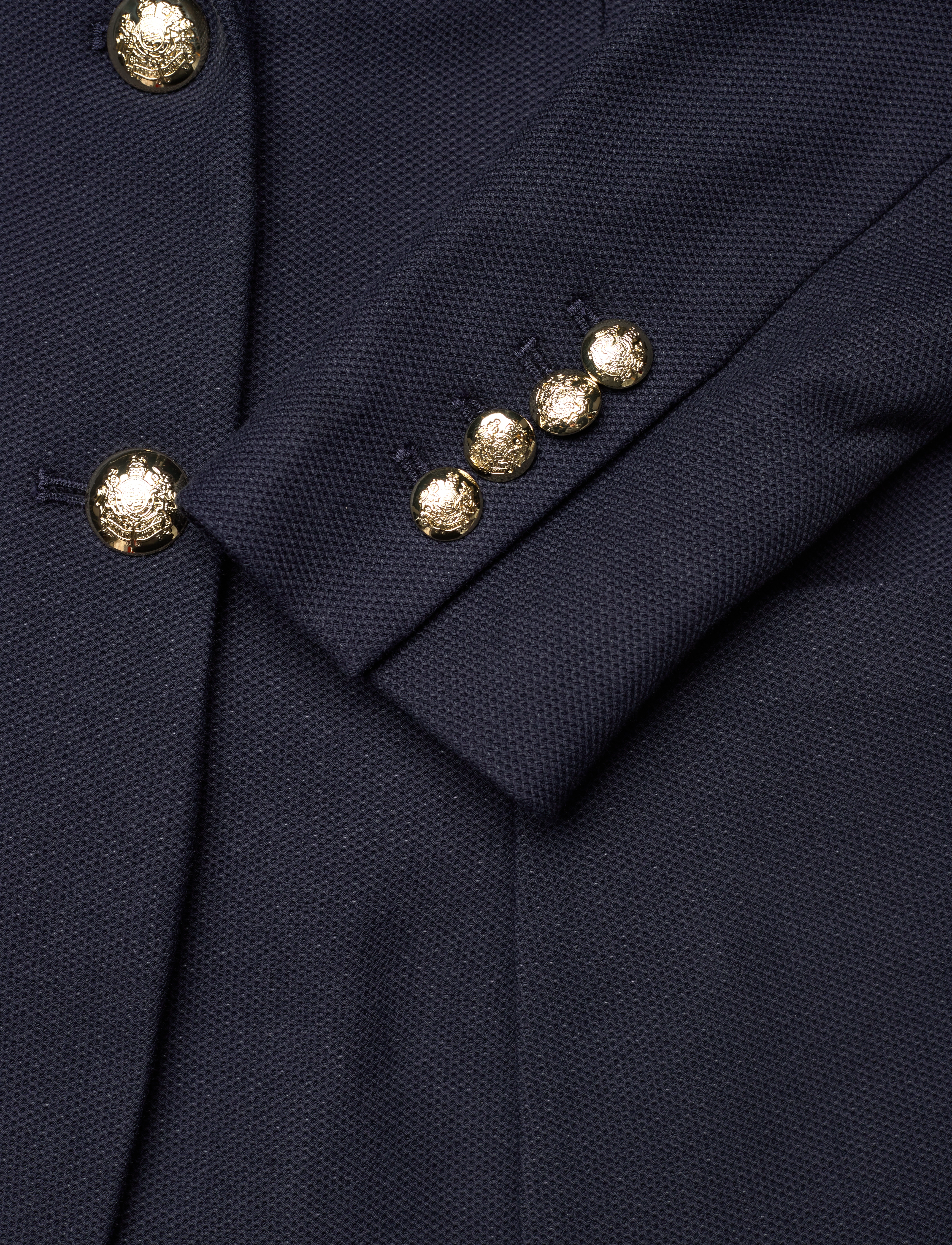 Lauren Ralph Lauren - STR SPORTSWEAR PIQU-LND-JKT - blazers à fermeture droite - lauren navy - 4