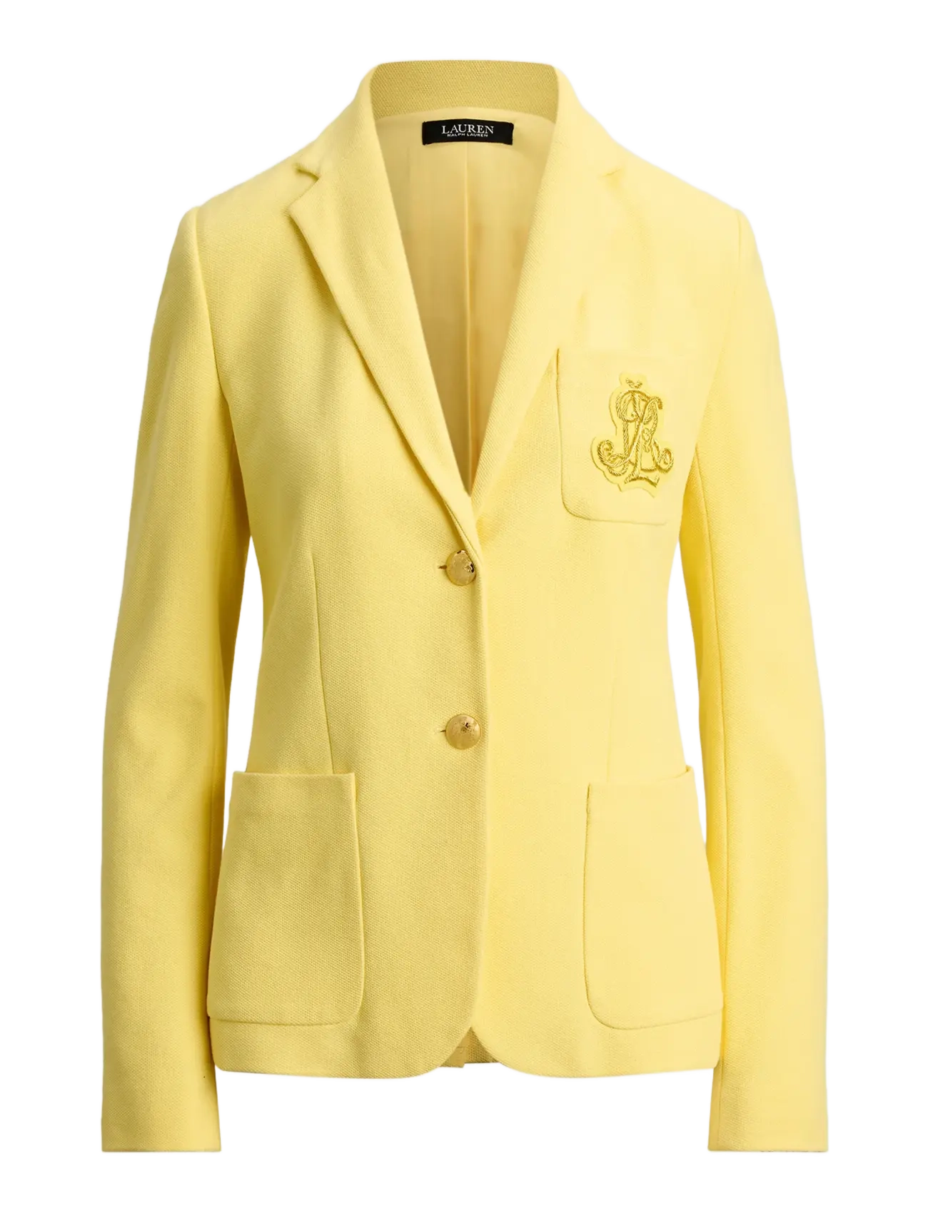 Lauren Ralph Lauren STR SPORTSWEAR PIQU-LND-JKT - Kavajer - LEMON SORBET / yellow
