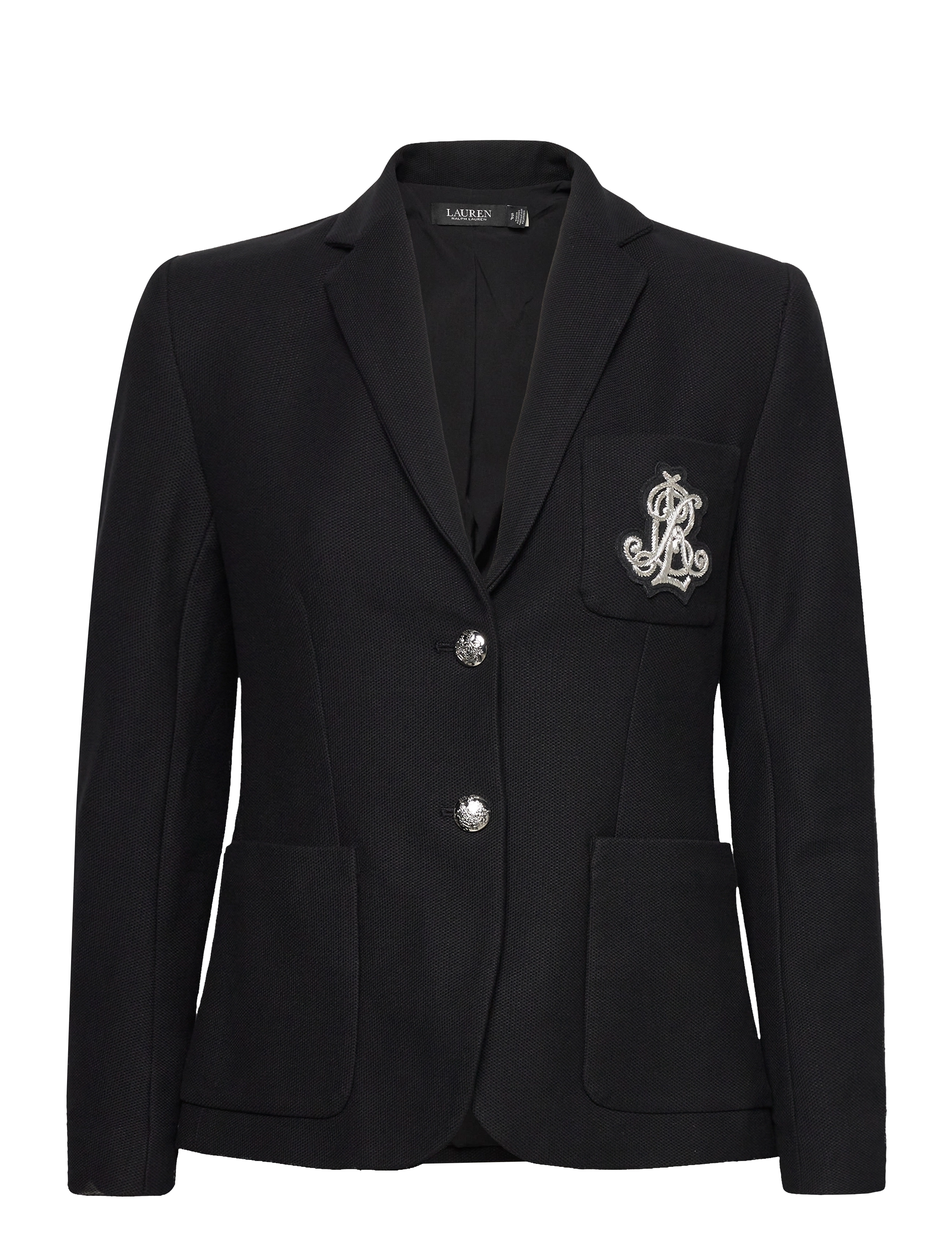 Lauren Ralph Lauren Bullion Jacquard Blazer - Clothing - POLO BLACK / black