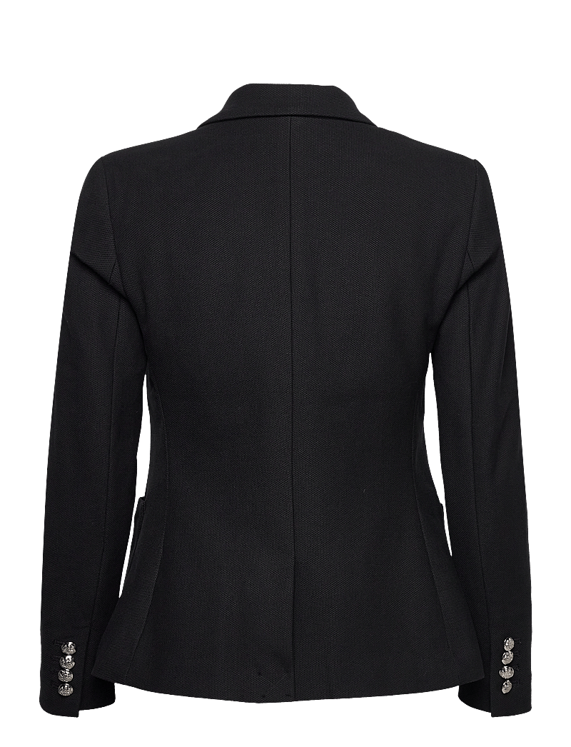 Lauren Ralph Lauren - Bullion Jacquard Blazer - enkelknäppta kavajer - polo black - 2