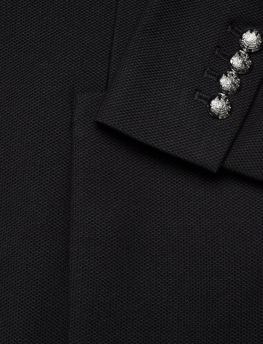 Lauren Ralph Lauren - Bullion Jacquard Blazer - enkeltradede blazere - polo black - 4