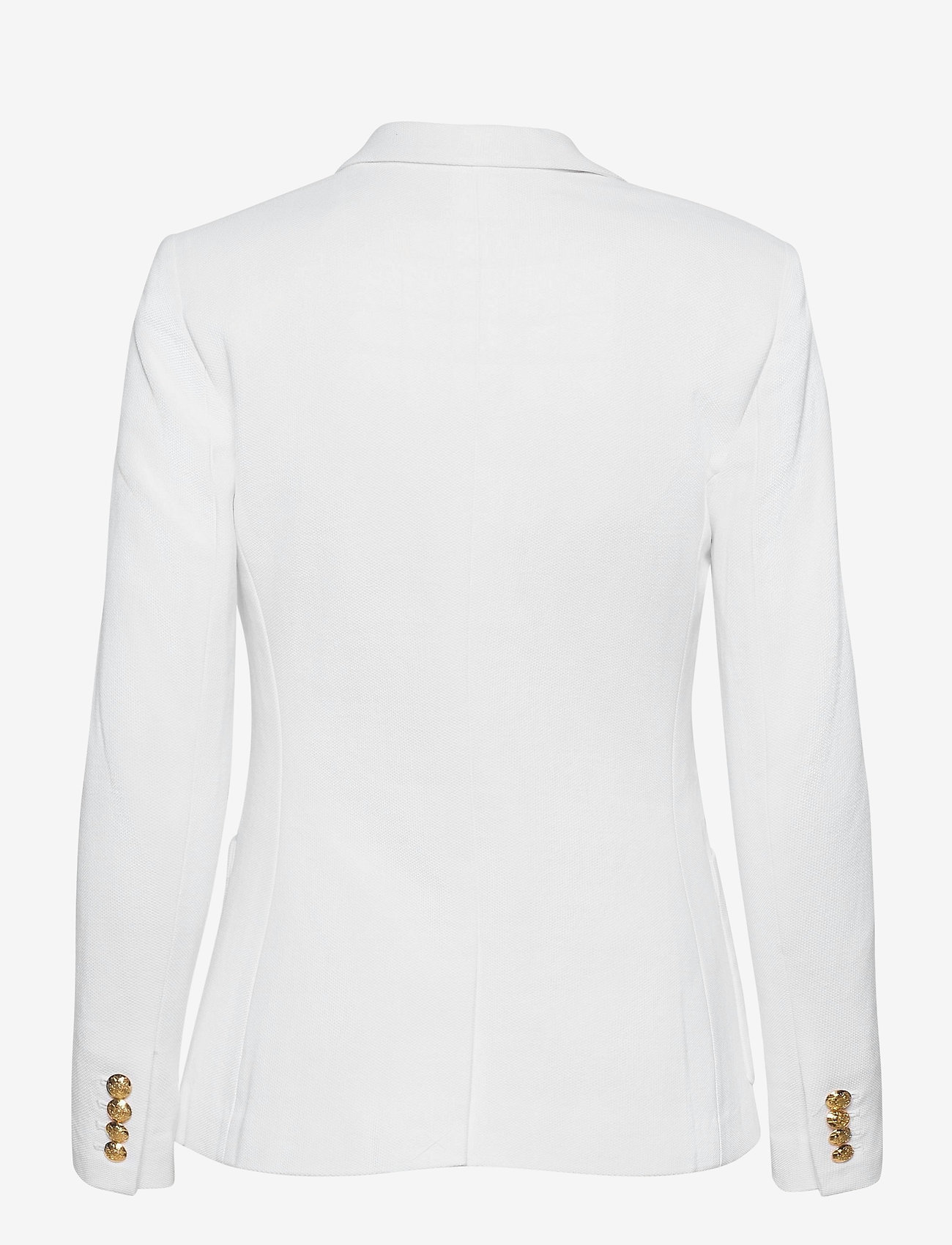 Lauren Ralph Lauren - Bullion Jacquard Blazer - enkeltradede blazere - white - 2