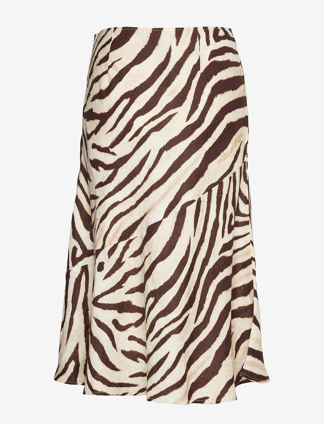 Lauren Ralph Lauren - LINEN-SKIRT - dk brown - 1