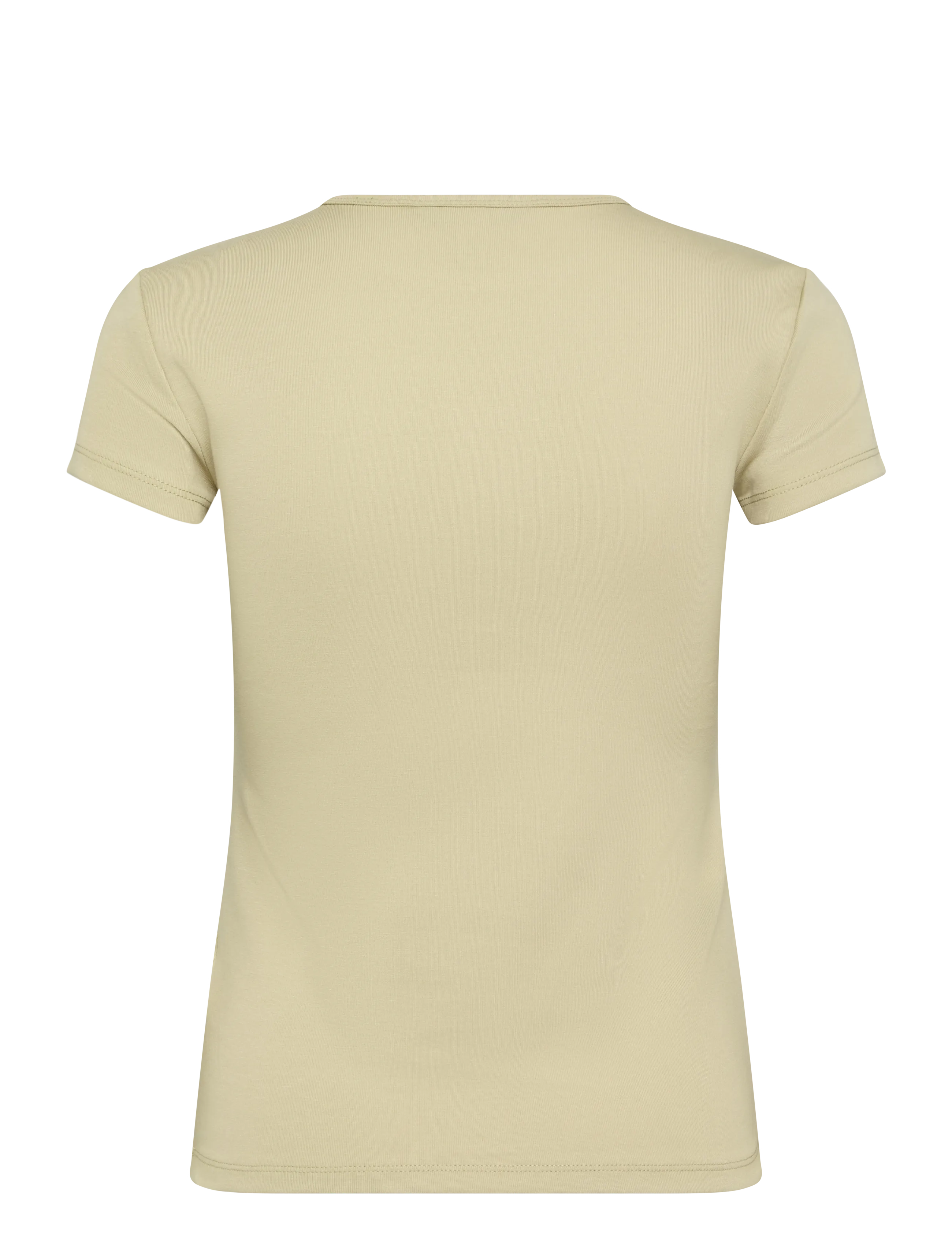 Lauren Ralph Lauren - Stretch Cotton Tee - t-shirts - birch tan - 2
