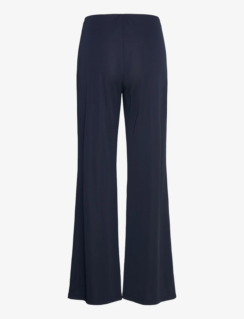 Lauren Ralph Lauren - STR MATTE JERSEY-STR-PNT - bukser med brede ben - lauren navy - 2