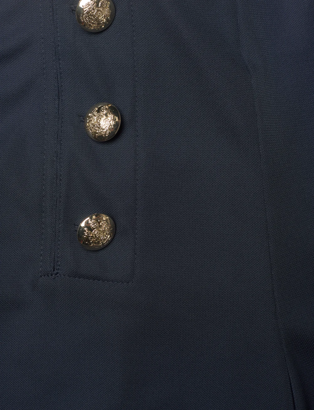 Lauren Ralph Lauren - STR MATTE JERSEY-STR-PNT - bukser med brede ben - lauren navy - 3