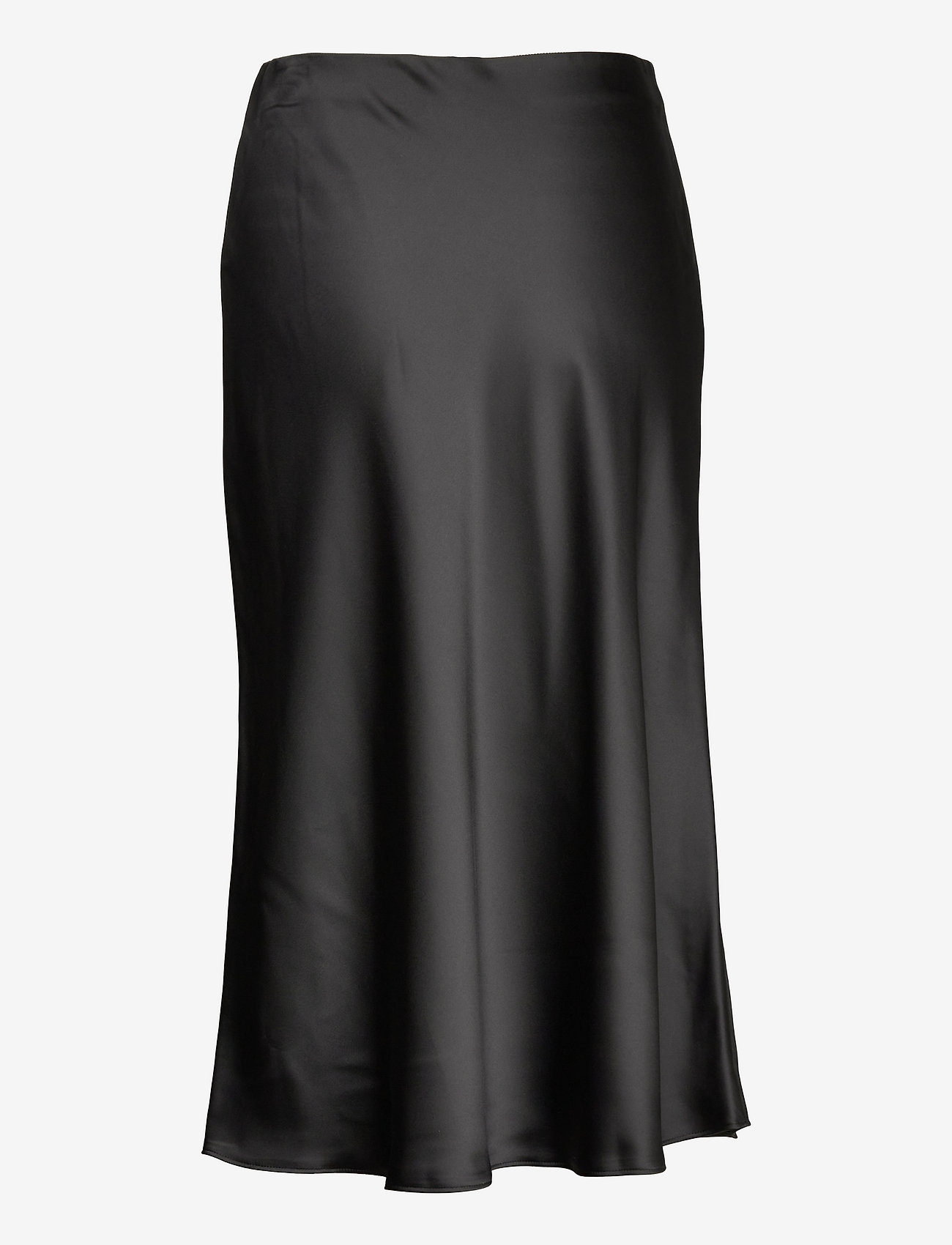 Lauren Ralph Lauren - Satin Charmeuse Skirt - polo black - 1