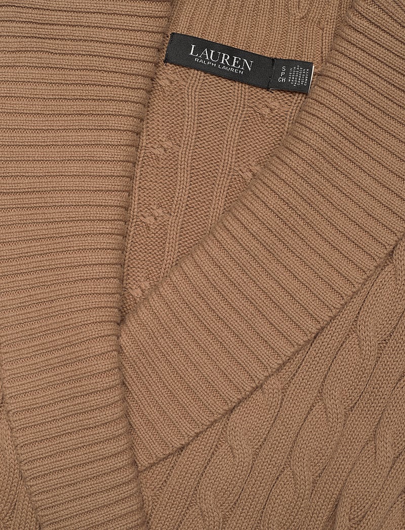 Lauren Ralph Lauren Cable-knit Buckle-trim Sweater Dress