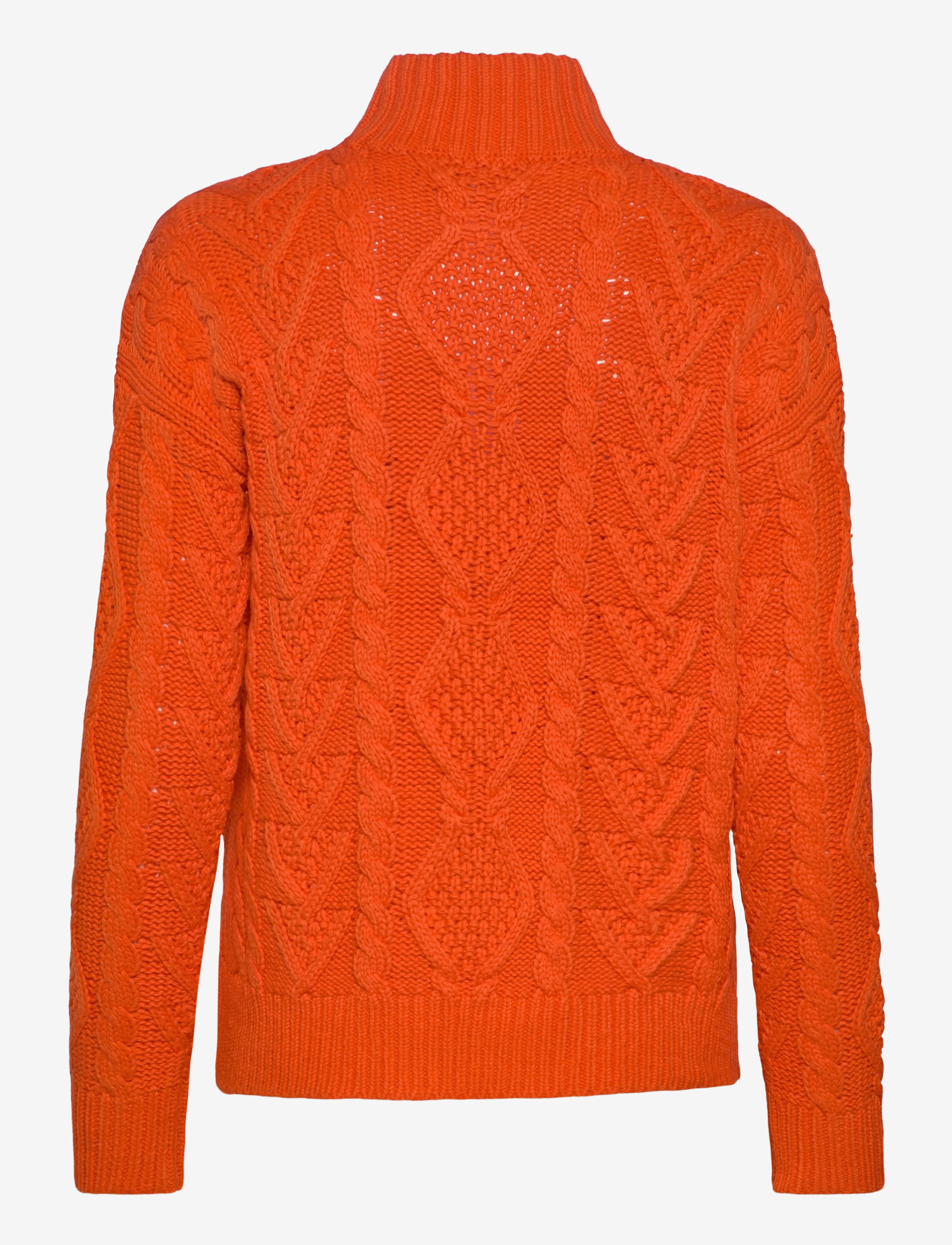 Lauren Ralph Lauren - COTTON ACRYLIC-LS MOCK NECK - dusk orange - 2