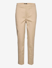 Double-Faced Stretch Cotton Pant - BIRCH TAN