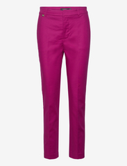 Double-Faced Stretch Cotton Pant - FUCHSIA BERRY