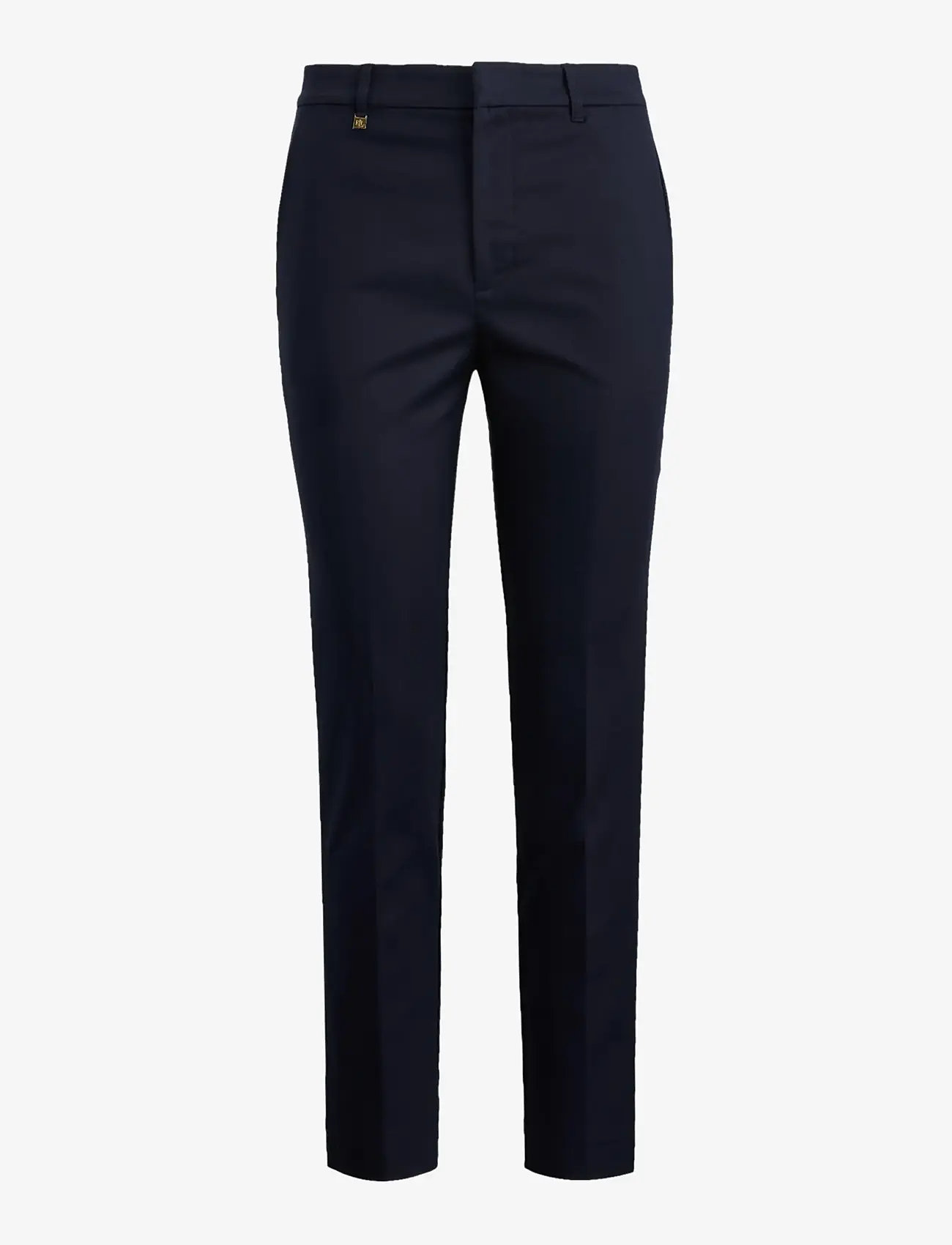 Lauren Ralph Lauren - STRETCH DBL CTN-PANT - slim fit bukser - lauren navy - 1