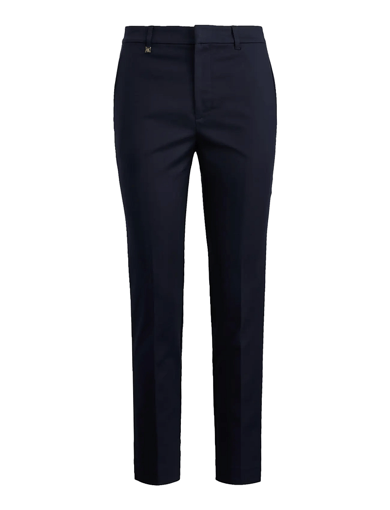 Lauren Ralph Lauren - STRETCH DBL CTN-PANT - slim fit bukser - lauren navy - 1