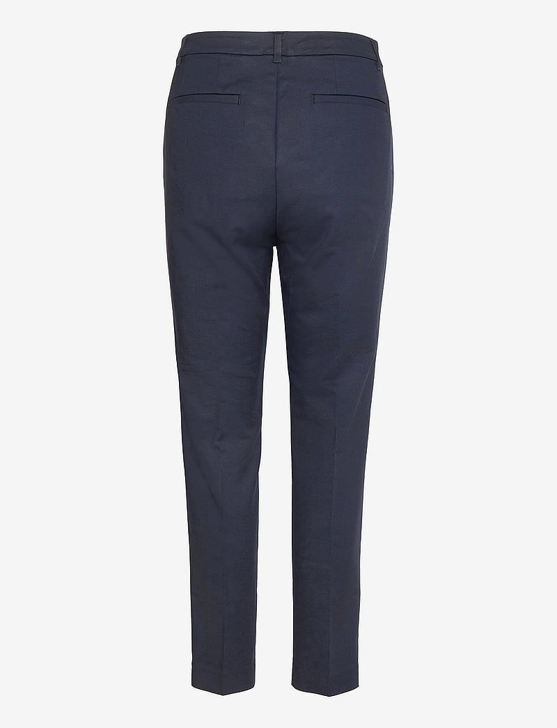 Lauren Ralph Lauren - STRETCH DBL CTN-PANT - slim fit bukser - lauren navy - 2