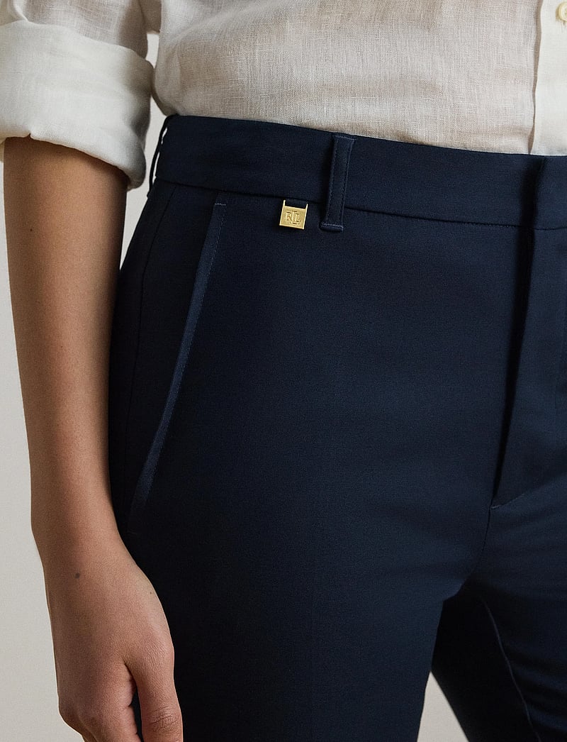 Lauren Ralph Lauren - STRETCH DBL CTN-PANT - slim fit bukser - lauren navy - 5