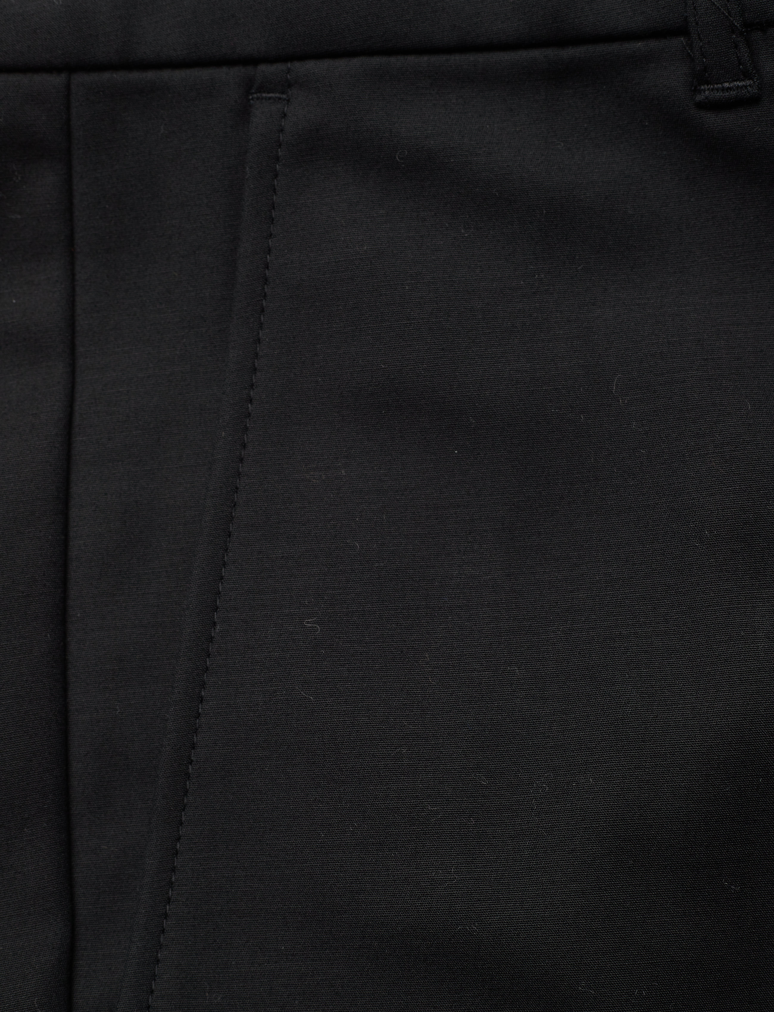 Lauren Ralph Lauren - Double-Faced Stretch Cotton Pant - slim fit bukser - polo black - 3