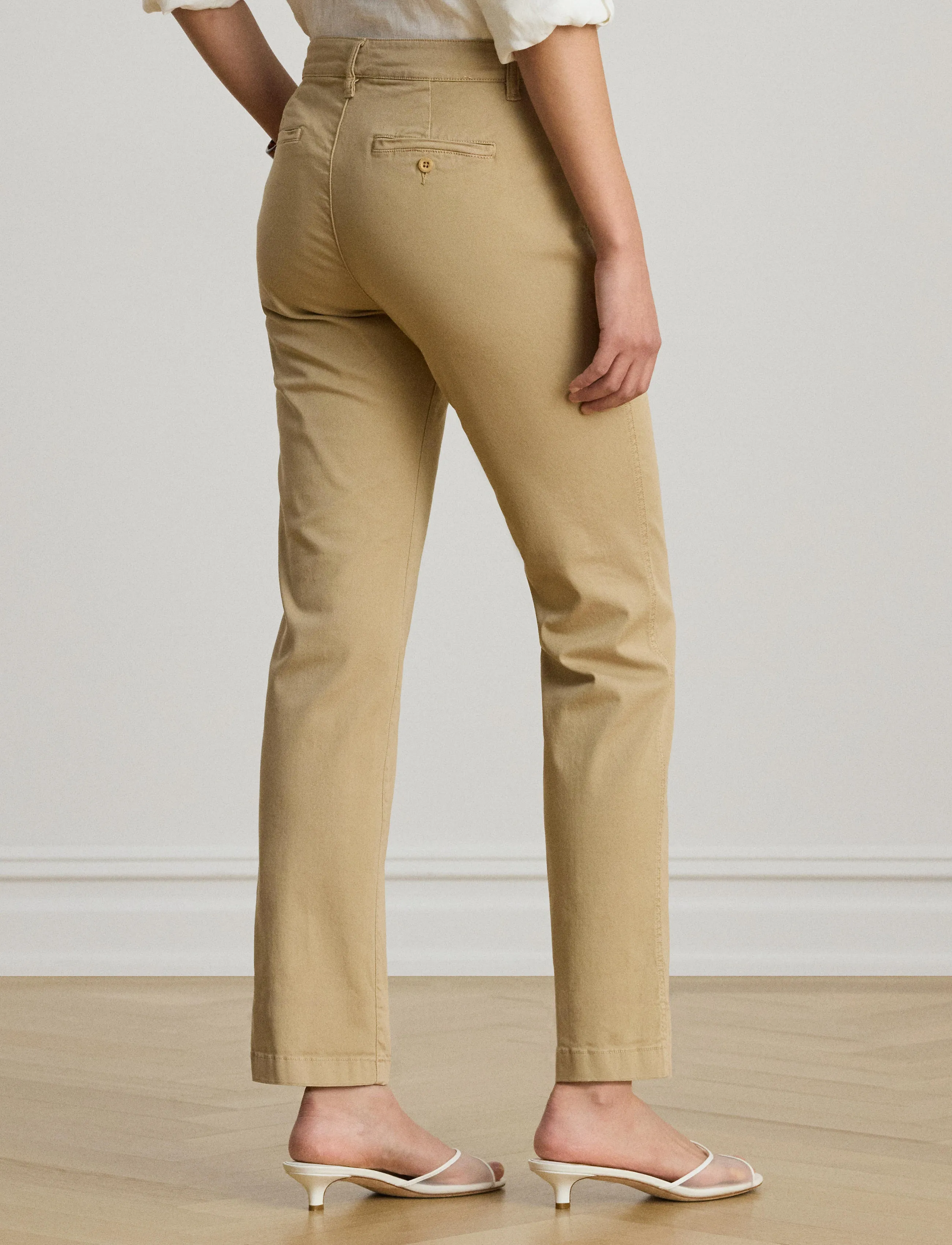Lauren Ralph Lauren - Slim Fit Stretch Chino Pant - chinos - birch tan - 3